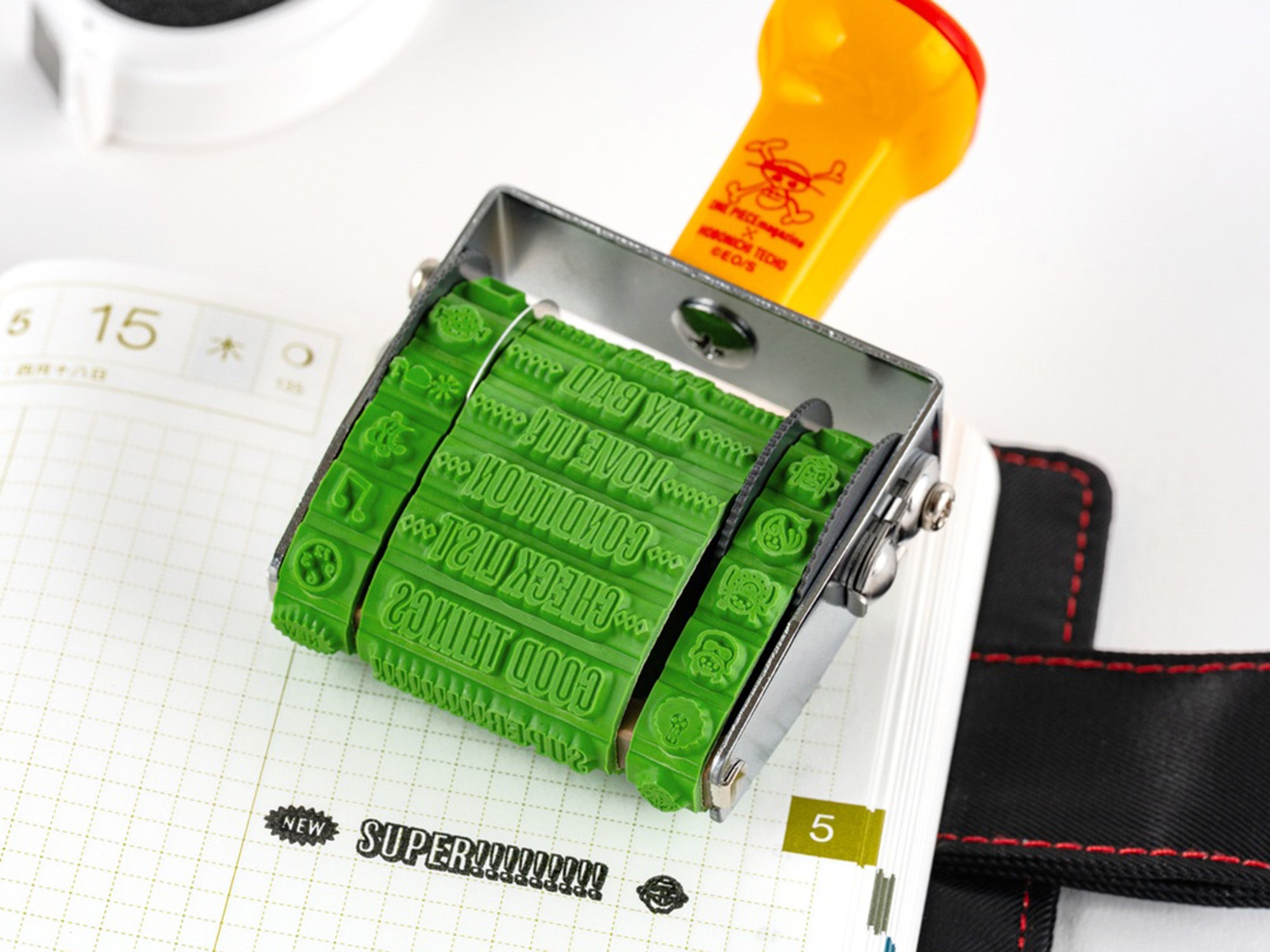 Coming in October! Sanby x Hobonichi: Rotating Stamp for the Techo - ONE PIECE