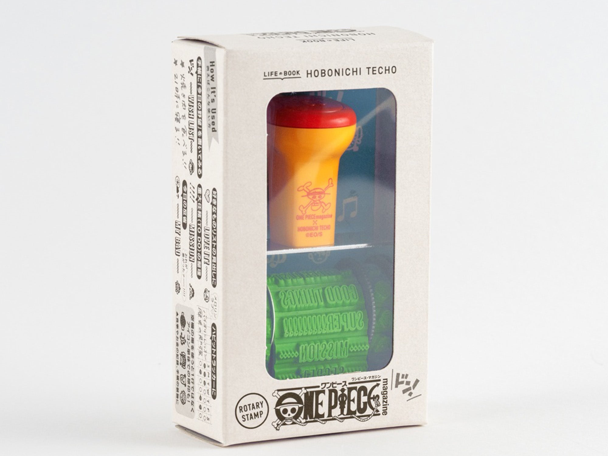 Coming in October! Sanby x Hobonichi: Rotating Stamp for the Techo - ONE PIECE
