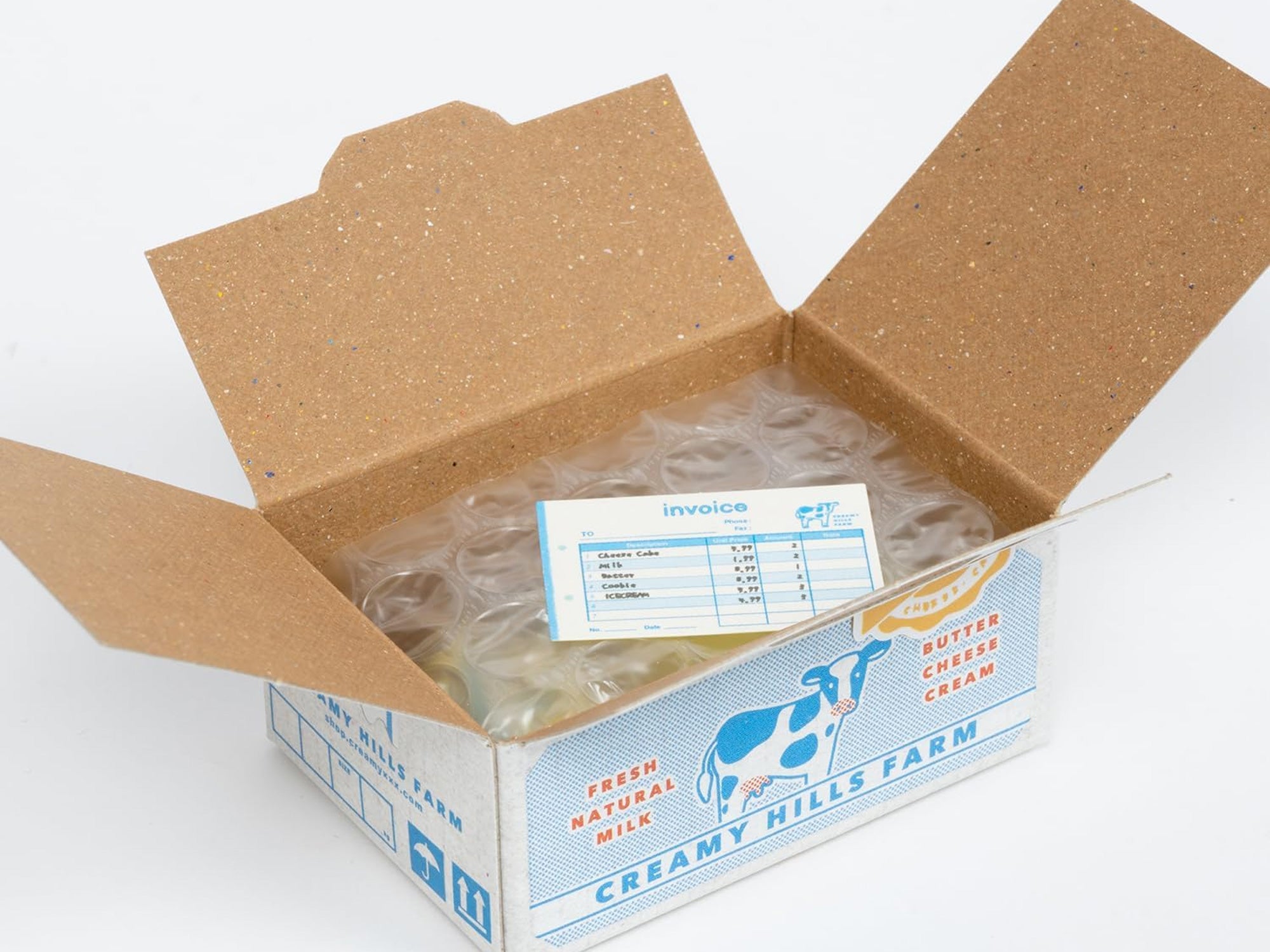 Dairy Farm Supply Mini Crate Stickers