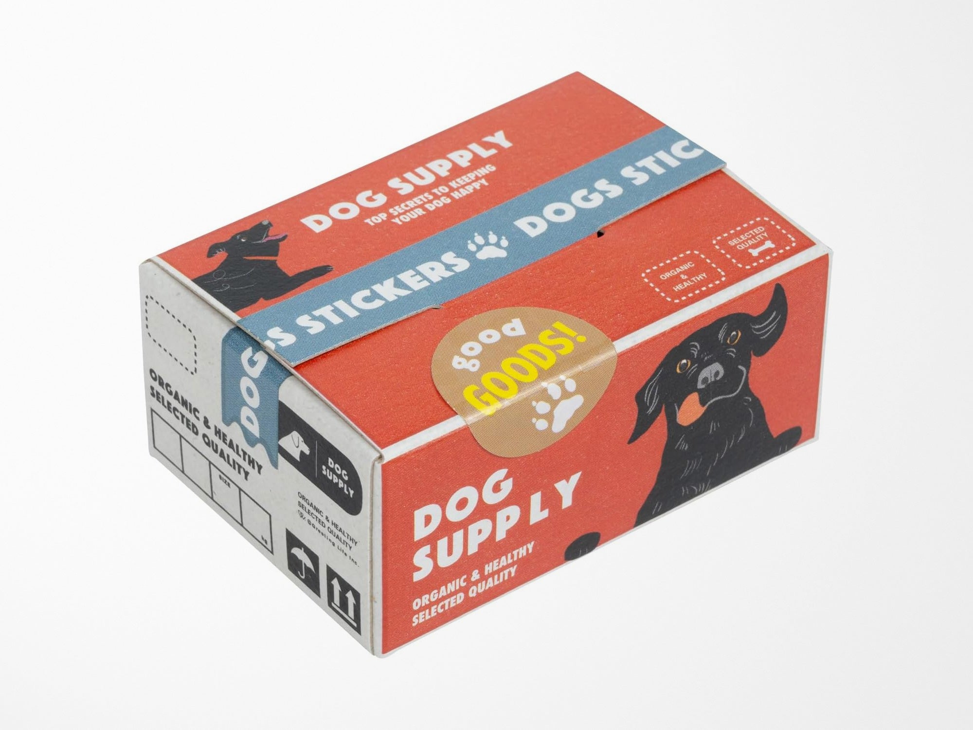 Dog Supply Mini Crate Stickers