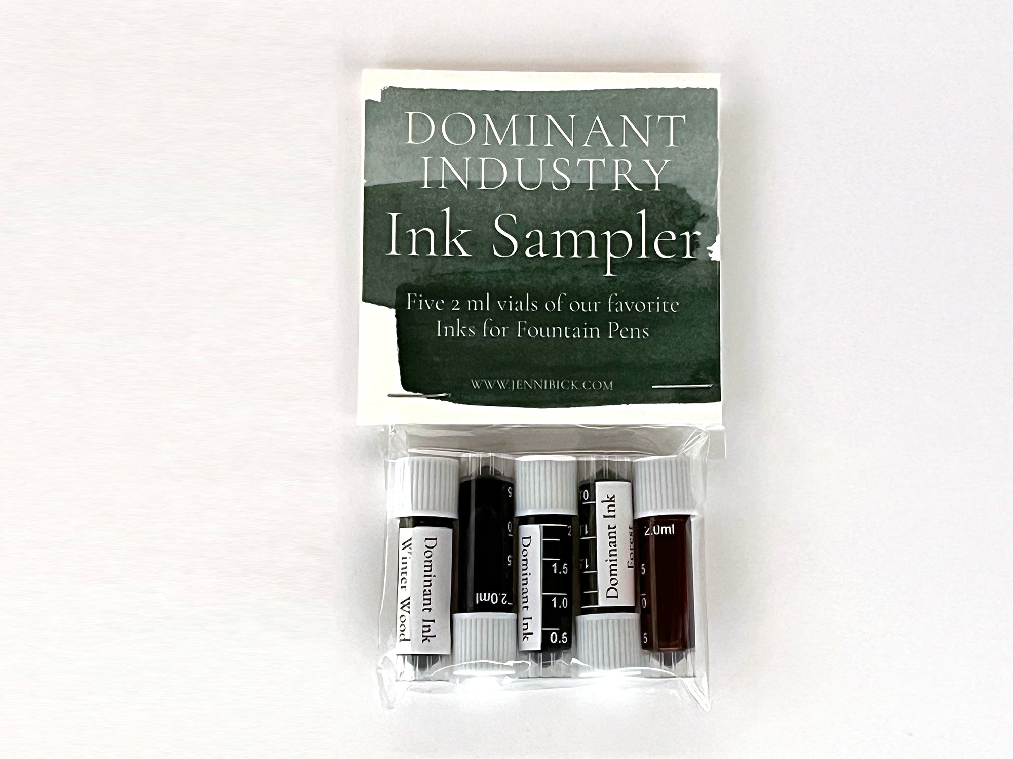 Dominant Industry Ink Sampler Set of 5