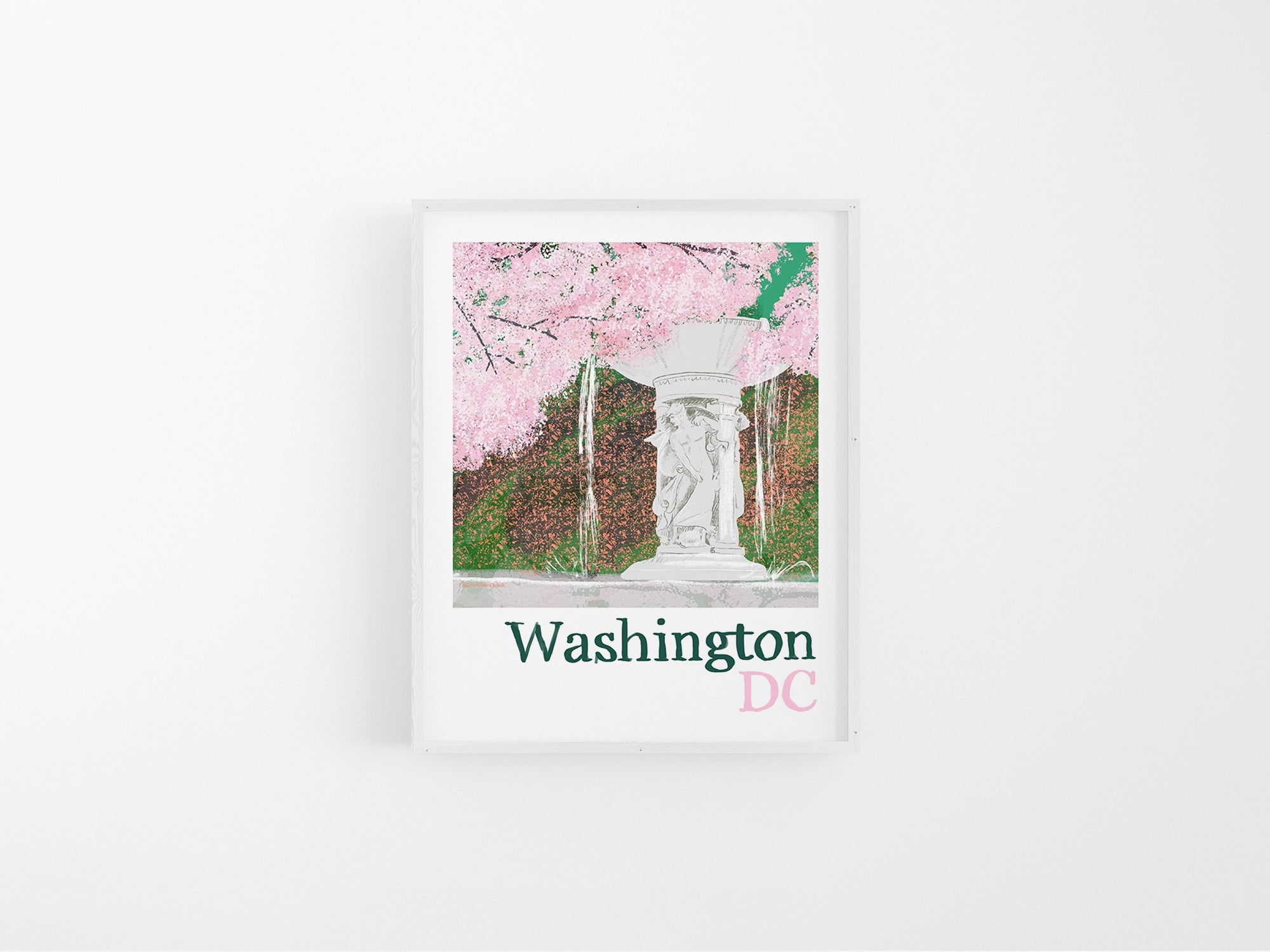 Dupont Circle Cherry Blossom Print