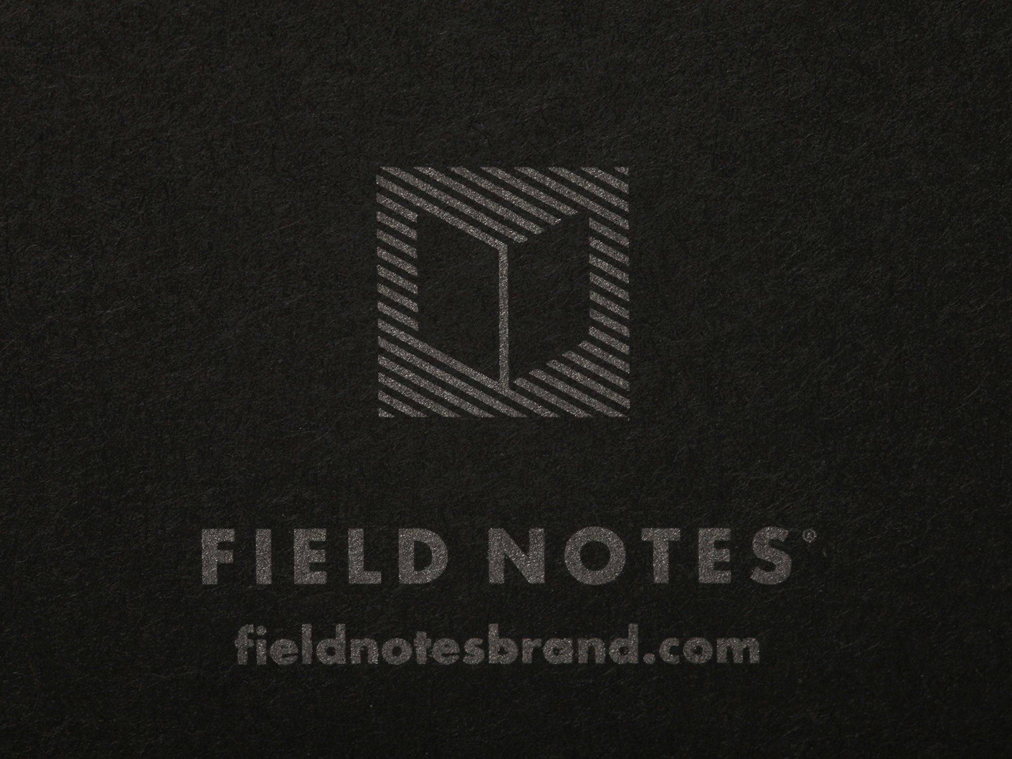 FIeld Notes Pitch Black Memo Book Set of 3