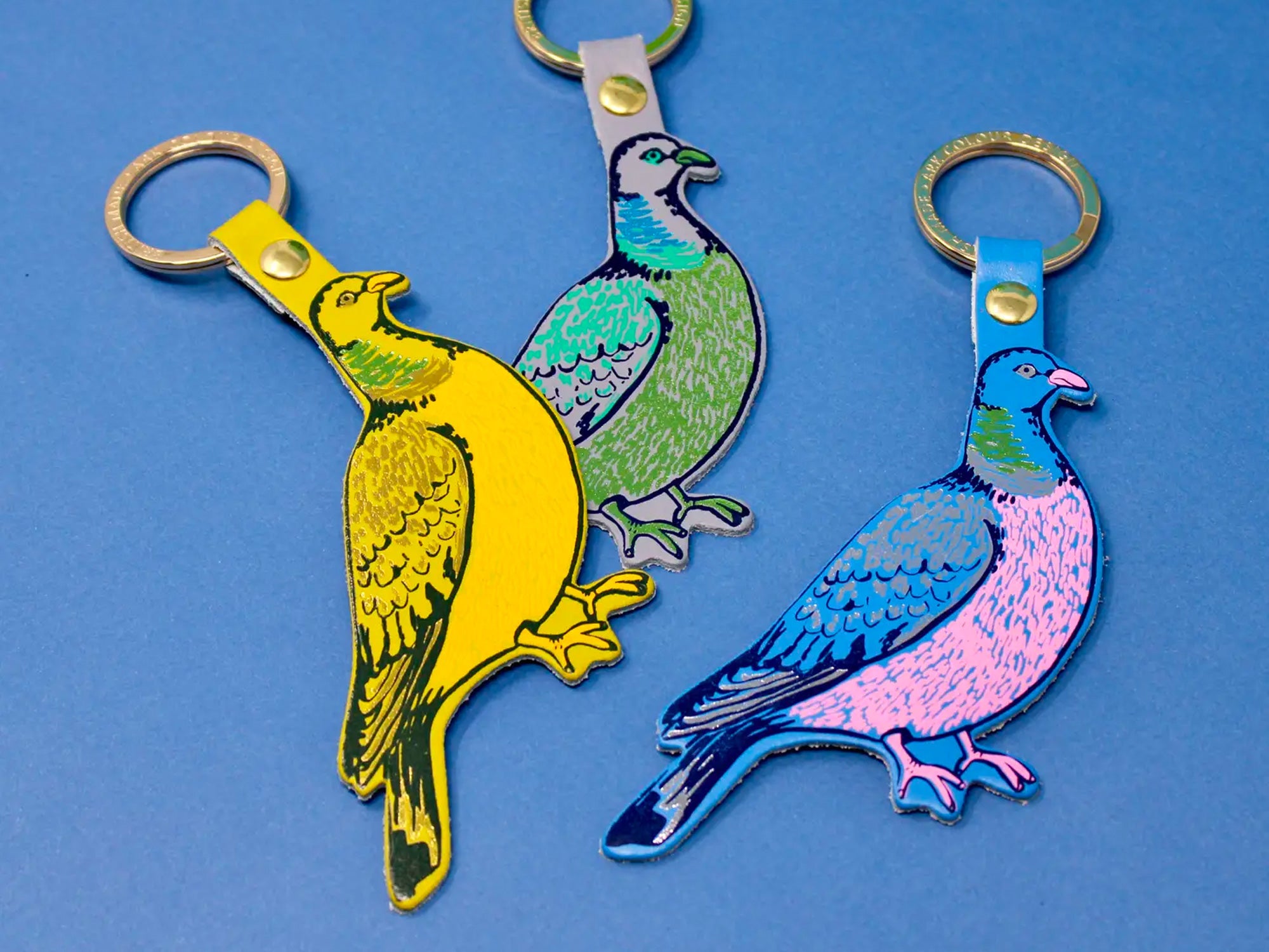 Feral Pigeon Key Fob