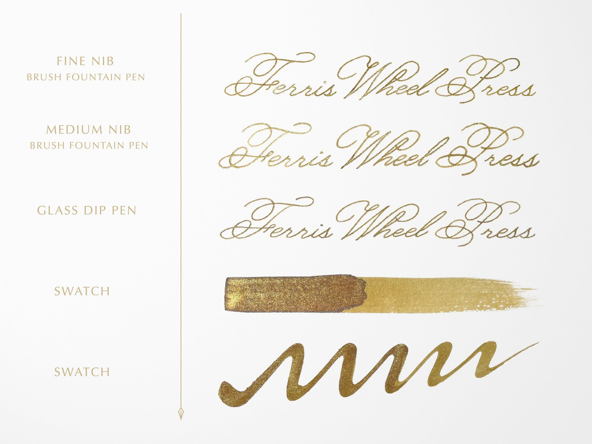FerriTales King Midas Age of Aurum Fountain Pen Ink