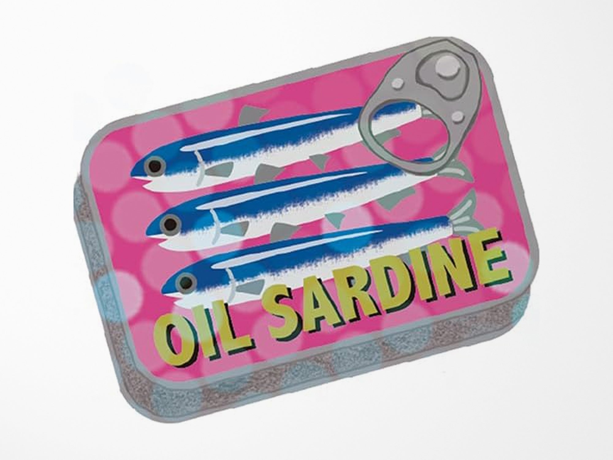 Fish & Seafood Mini Crate Stickers