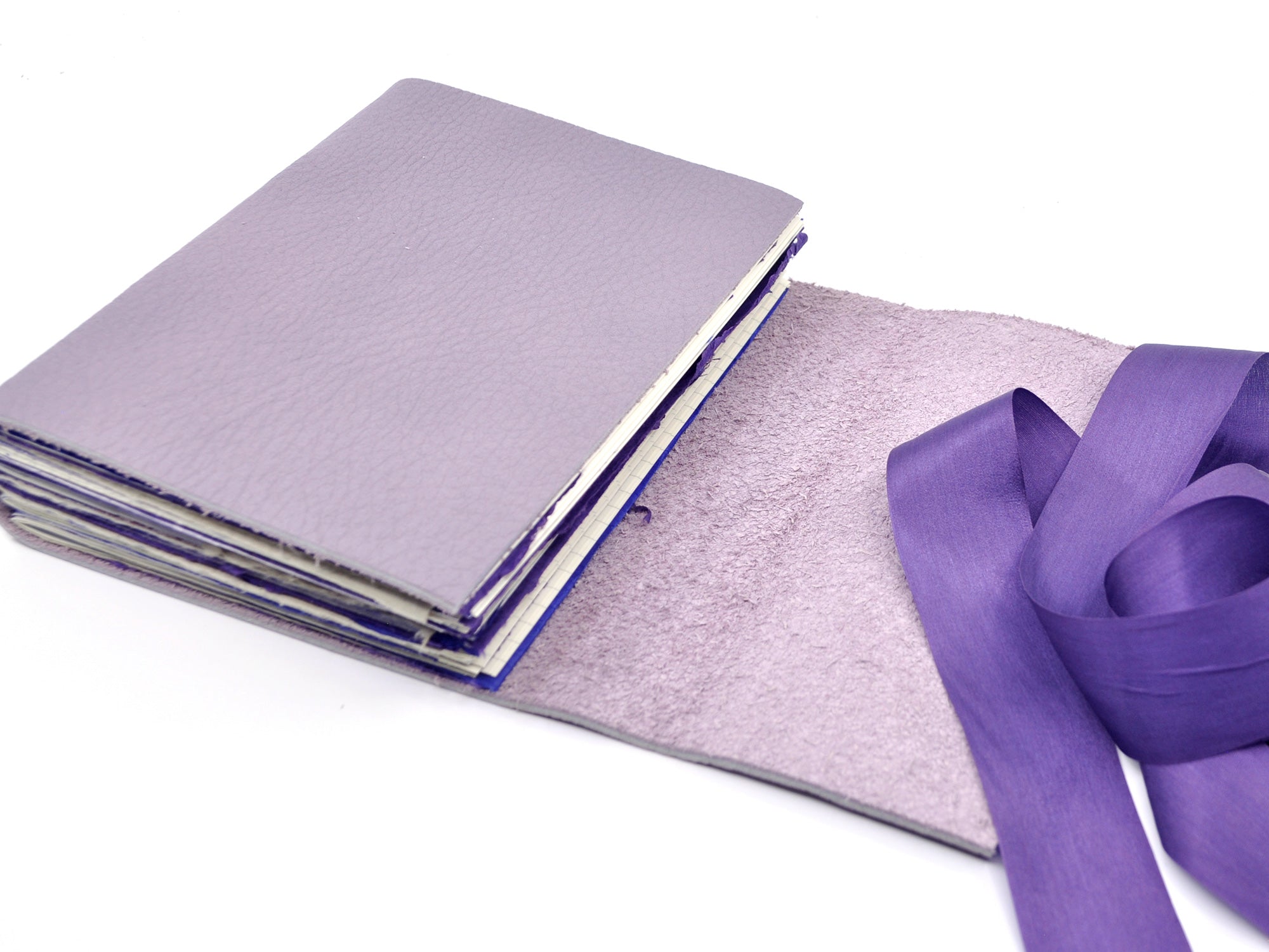 Forget Me Not One of a Kind Leather Journal