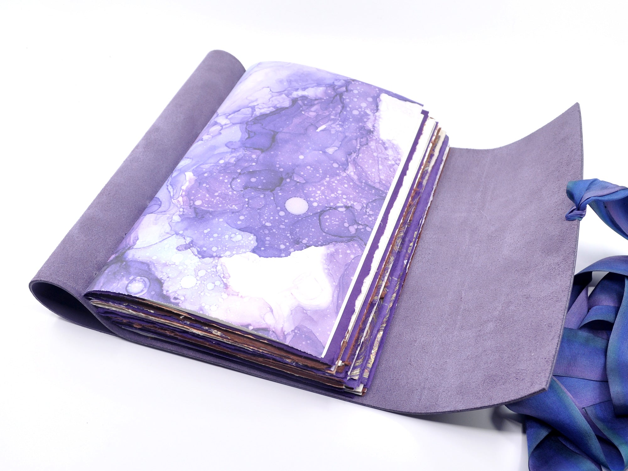 Foxglove One of a Kind Leather Journal