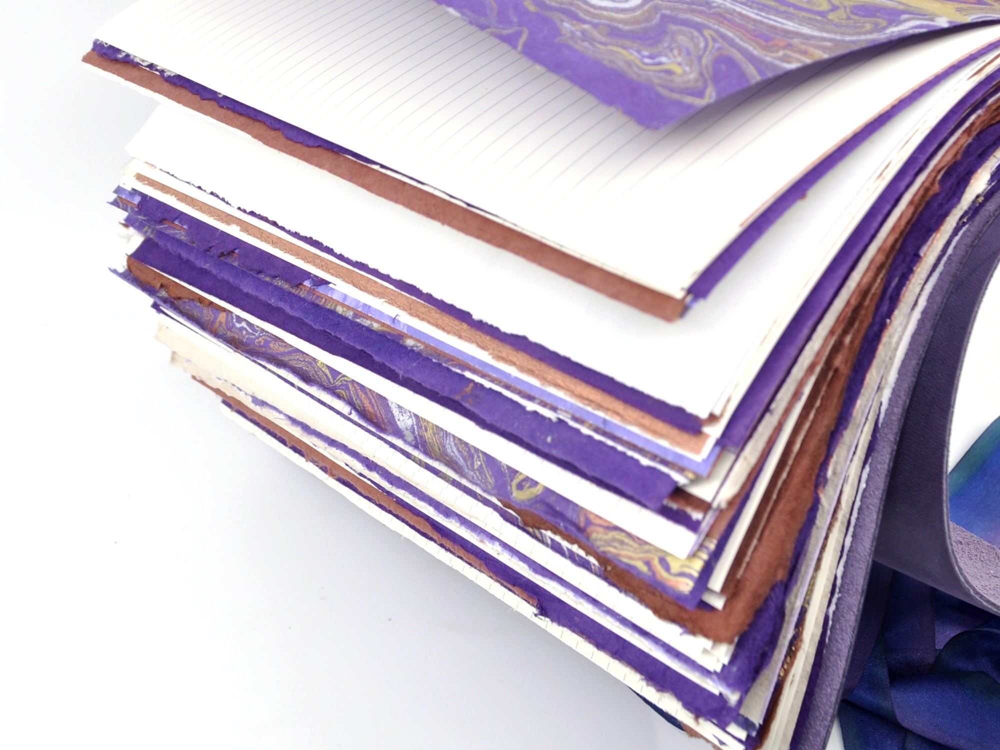 Foxglove One of a Kind Leather Journal