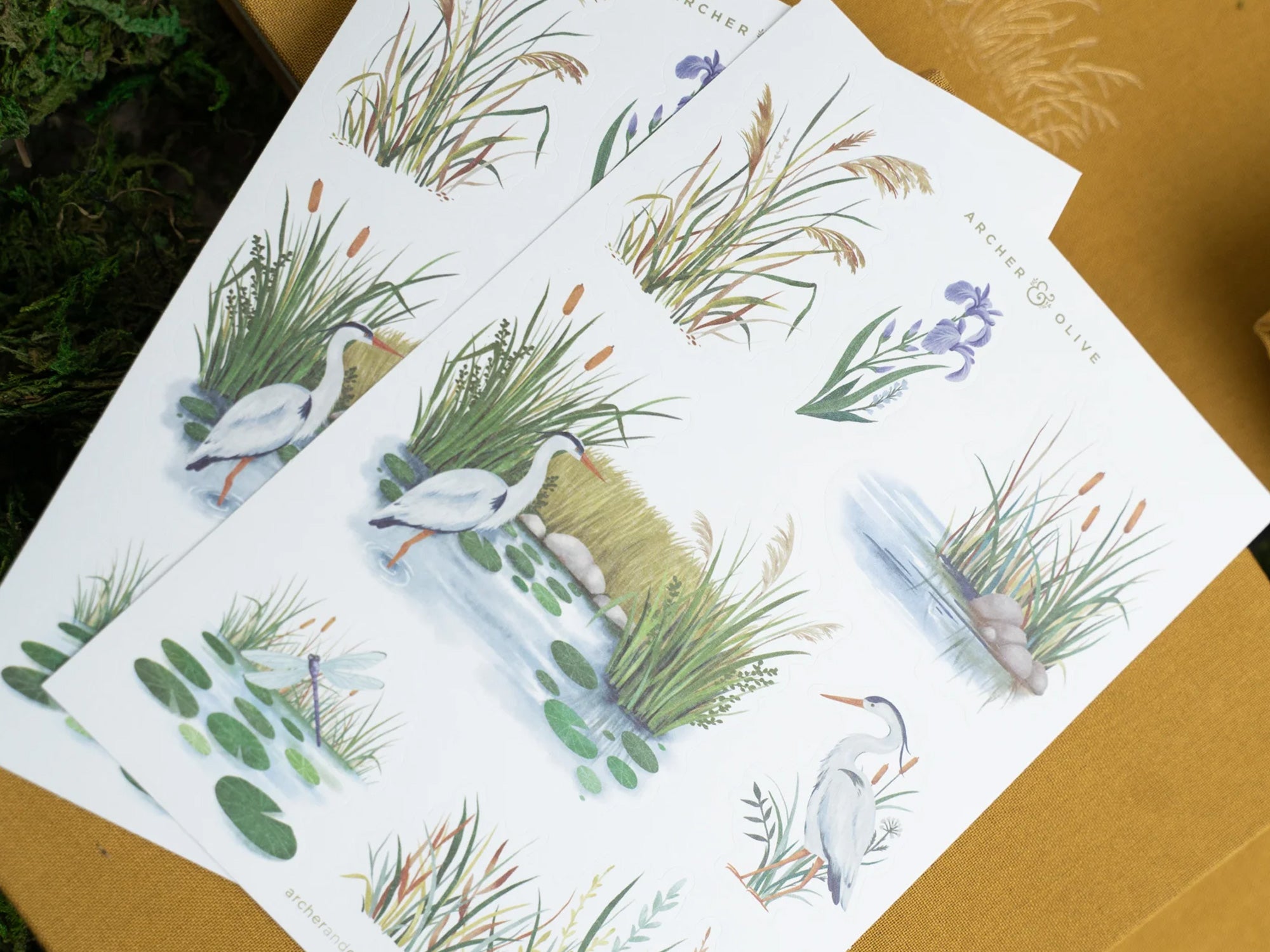 Gentle Breeze Sticker Sheets