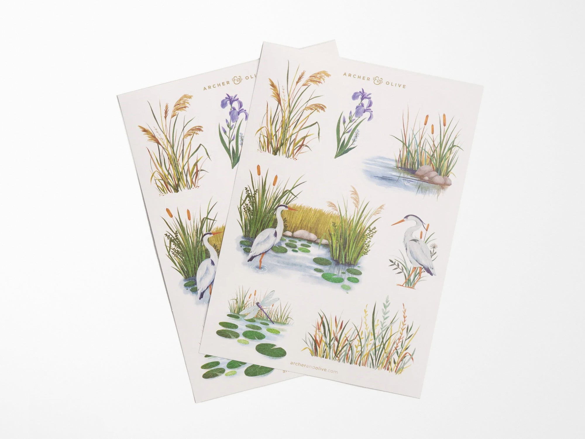 Gentle Breeze Sticker Sheets