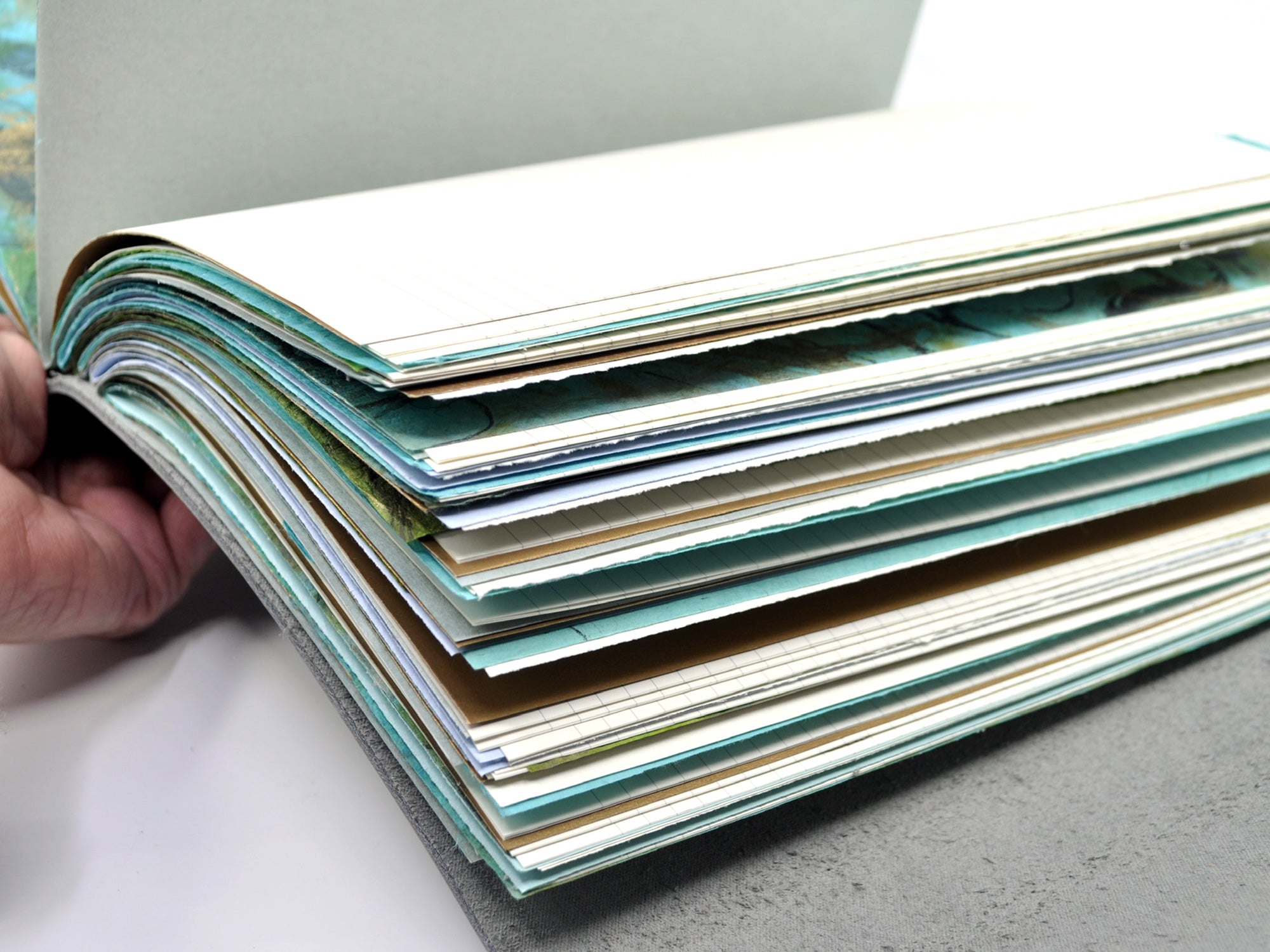 Glacier One of a Kind Leather Journal
