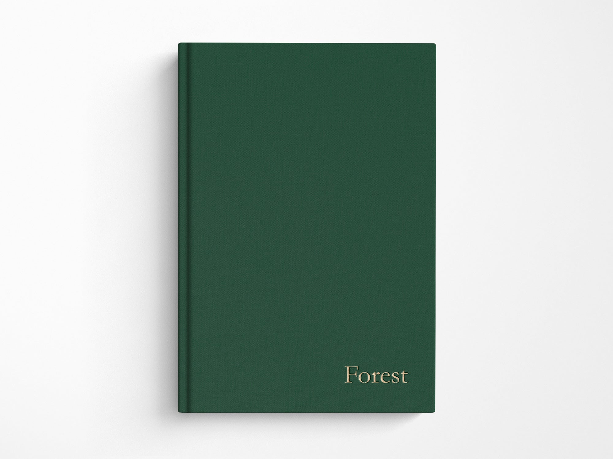 Heritage Collection Bookcloth Journal with Plain Pages