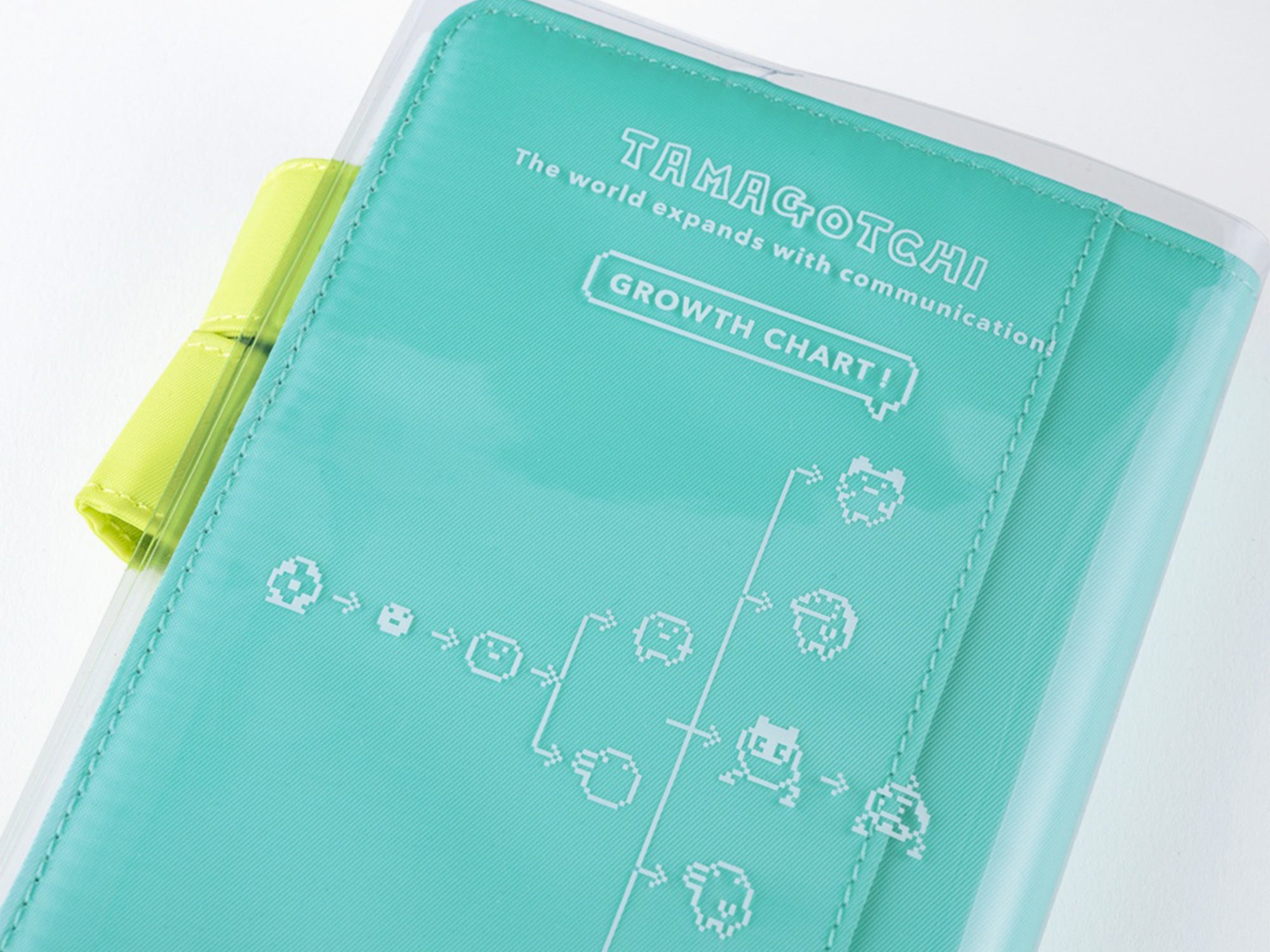 Hobonichi Cover on Cover for A6 Size Techo - Tamagotchi Growth Chart!