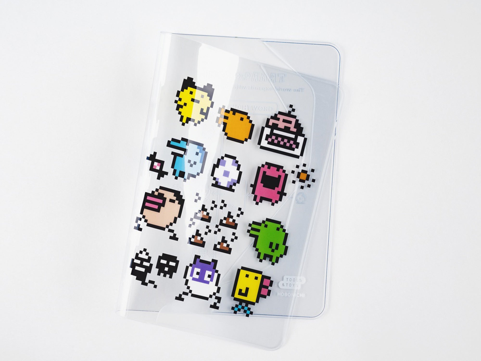 Hobonichi Cover on Cover for A6 Size Techo - Tamagotchi Growth Chart!