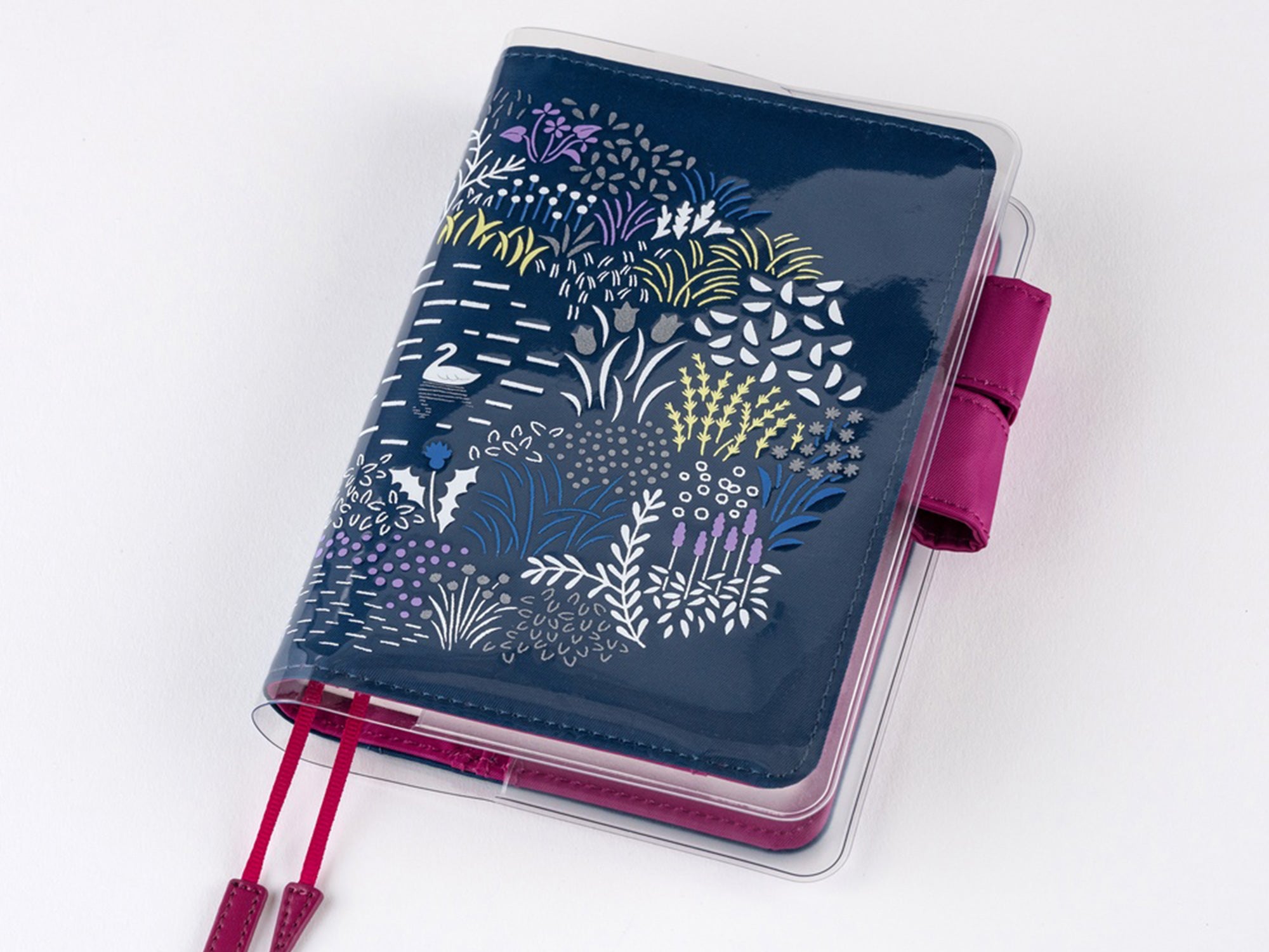 Hobonichi Cover on Cover for A6 Size Techo - Yuri Sanae Forest Lake