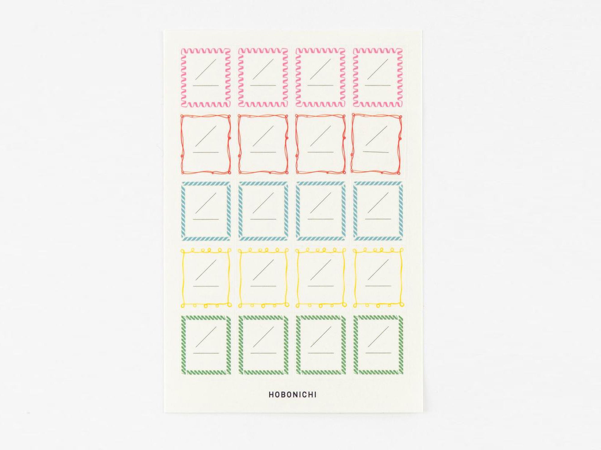 Hobonichi Frame Stickers for Dates