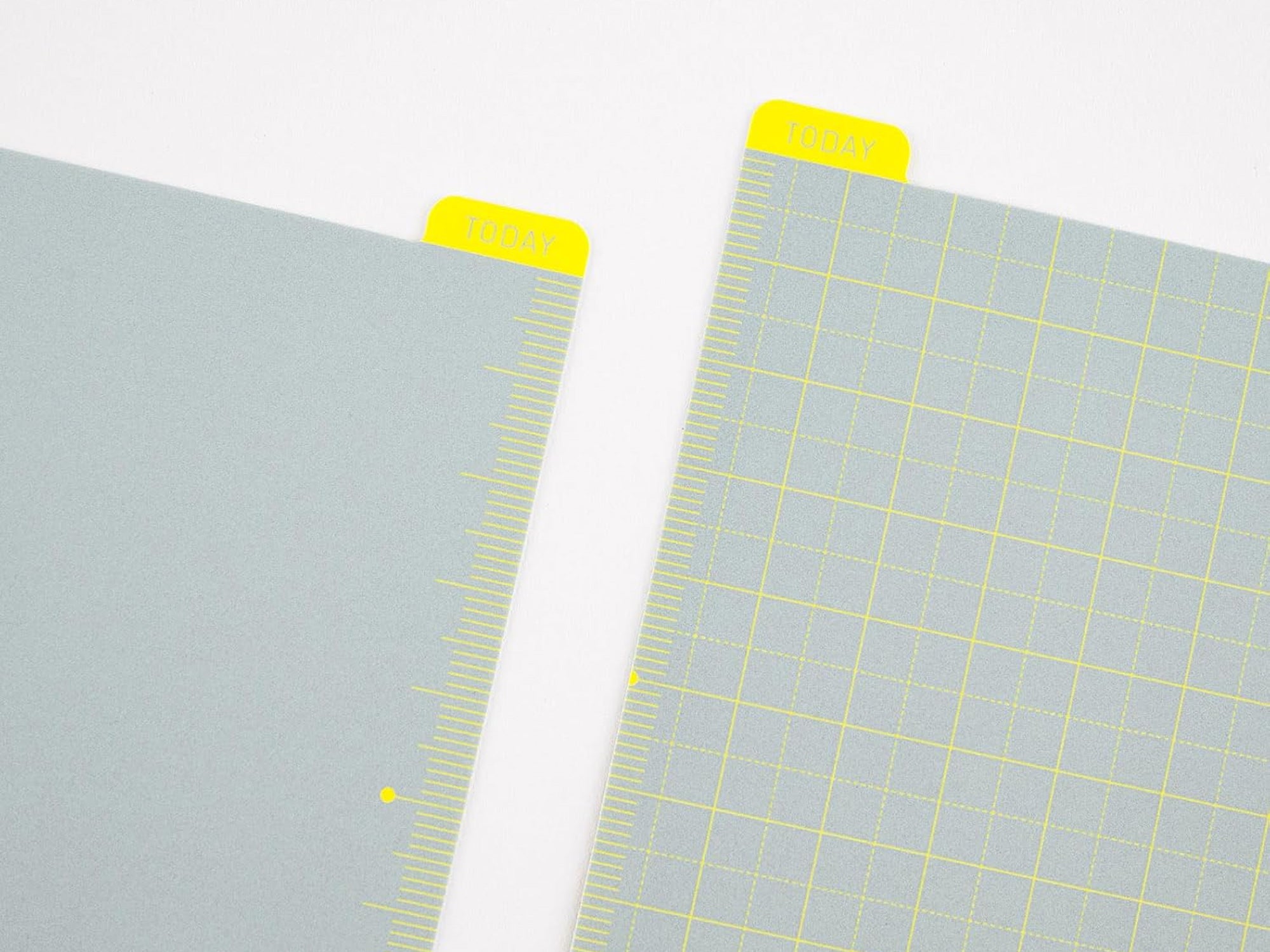 Hobonichi Pencil Board for A6 Size - Ice Gray x Yellow