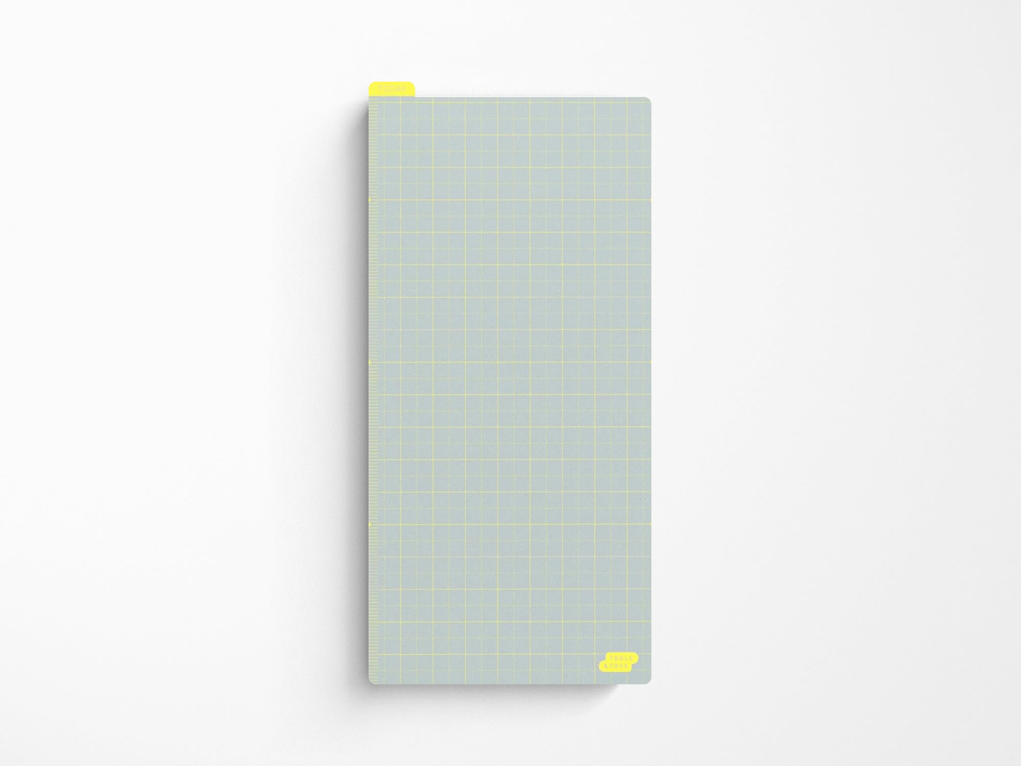 Hobonichi Pencil Board for Weeks Size - Ice Gray x Yellow