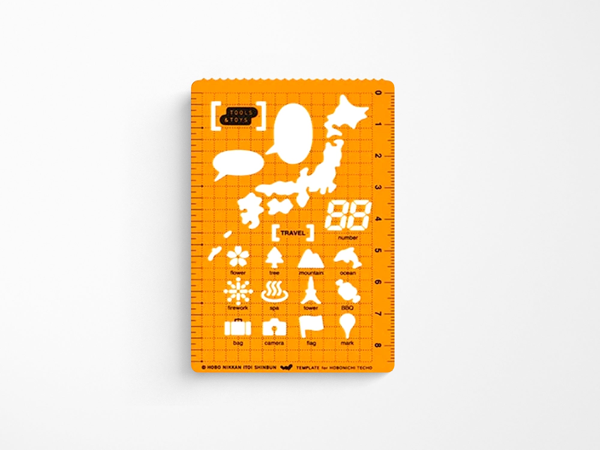 Hobonichi Stencil - Travel