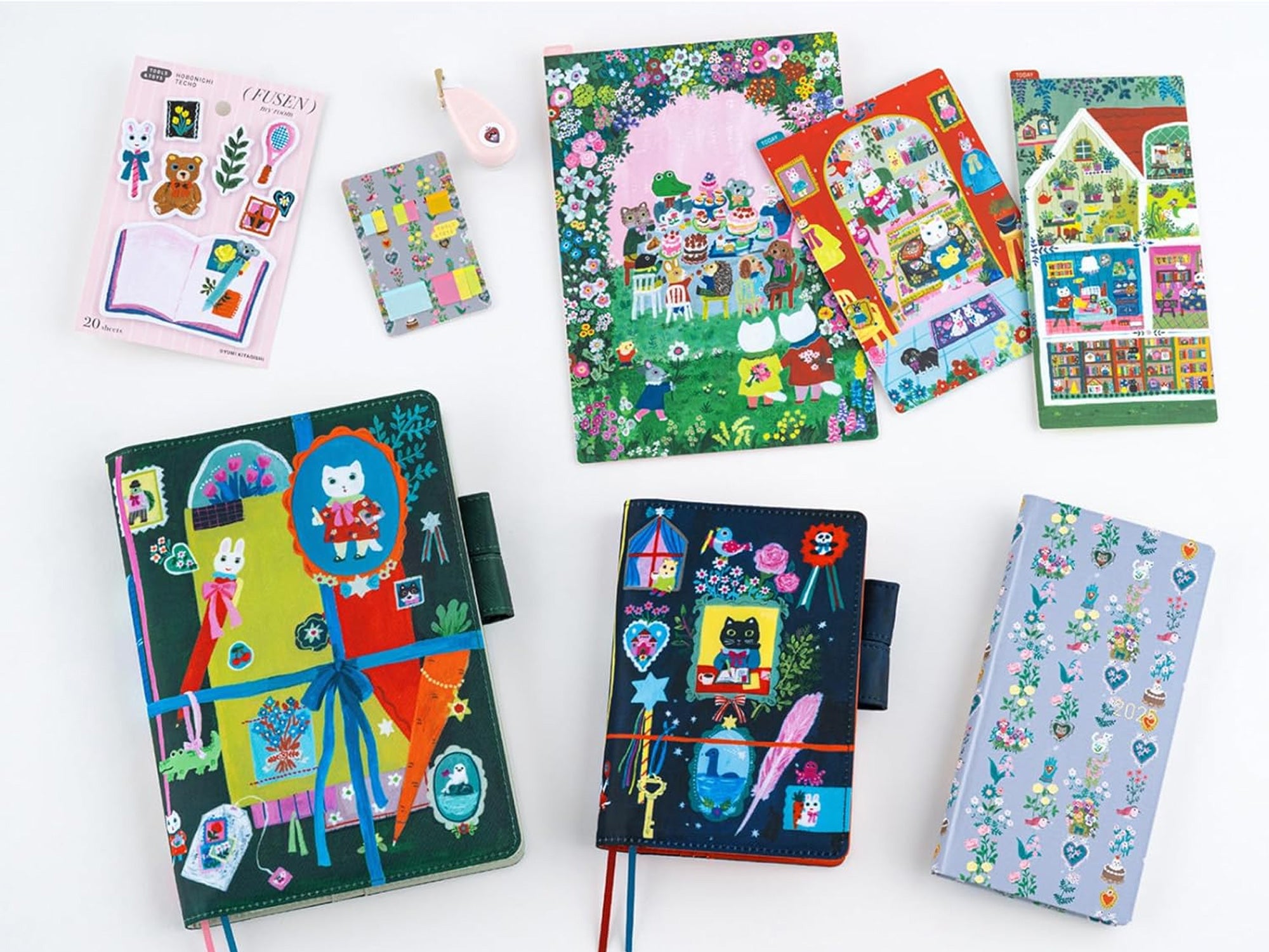 Hobonichi Sticky Note Tabs - Yumi Kitagishi My Room