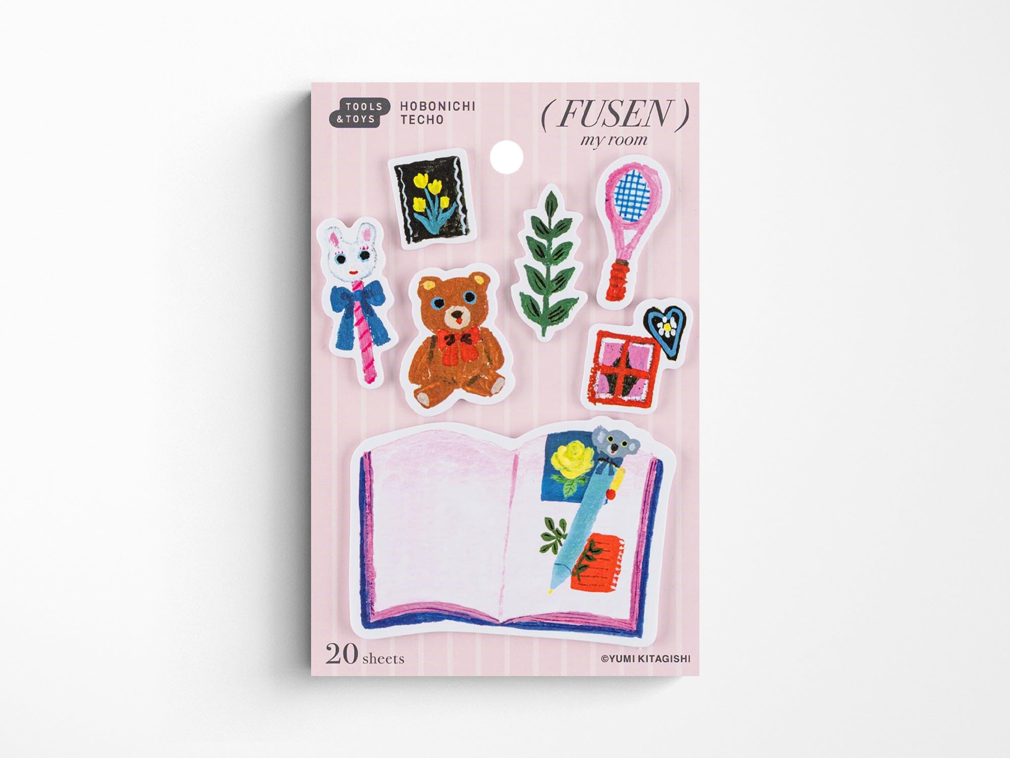 Hobonichi Sticky Note Tabs - Yumi Kitagishi My Room