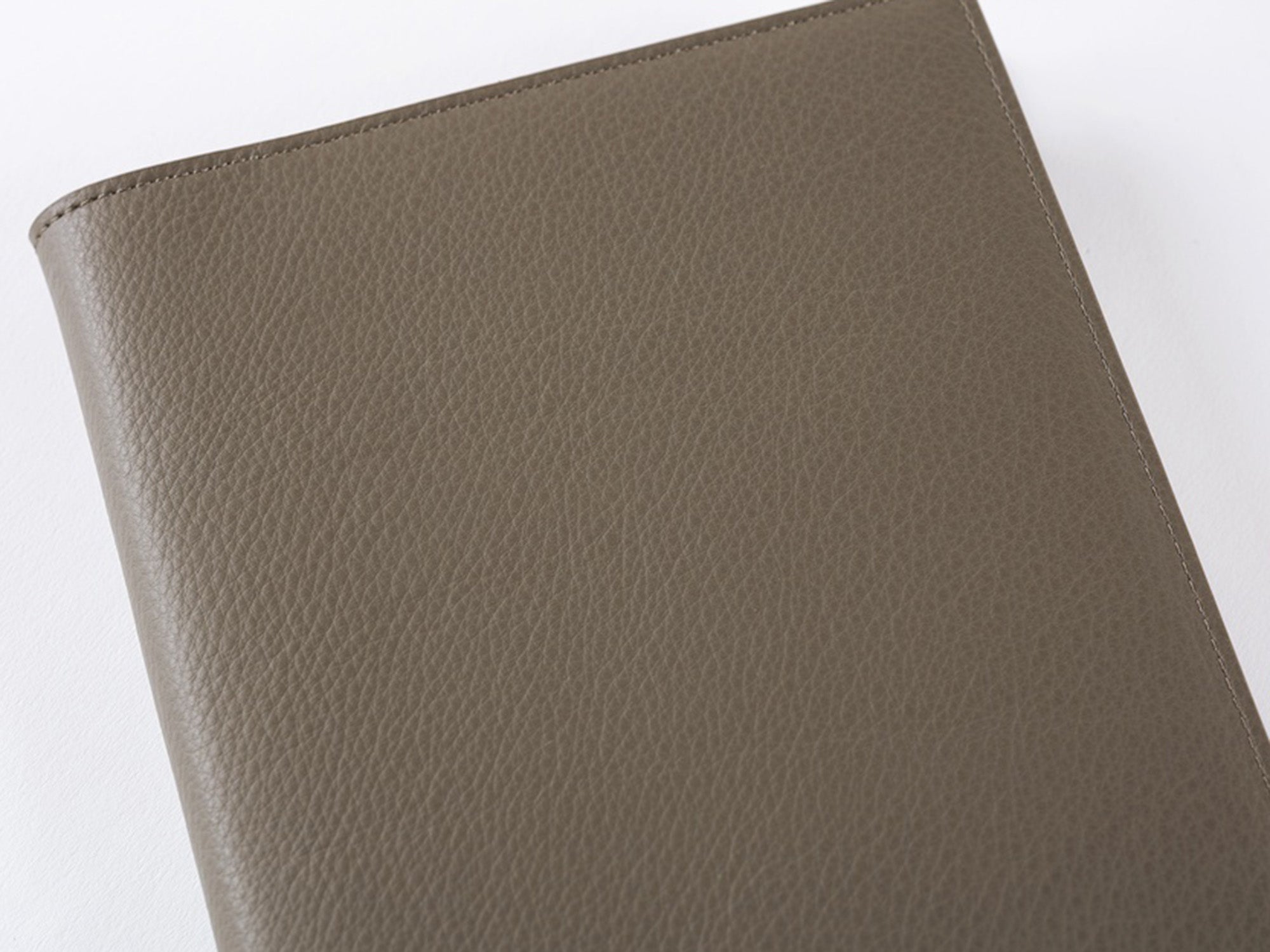 Hobonichi Techo A5 Cousin Cover + Book - Taut Leather Gray & Light Blue