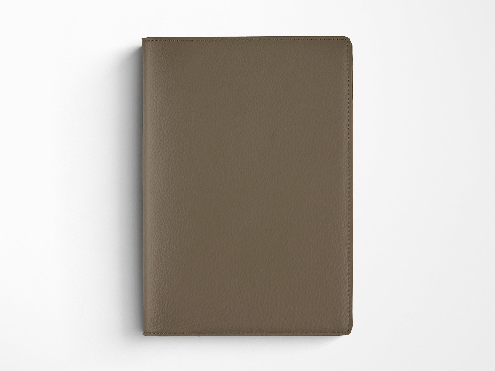Hobonichi Techo A5 Cousin Cover + Book - Taut Leather Gray & Light Blue