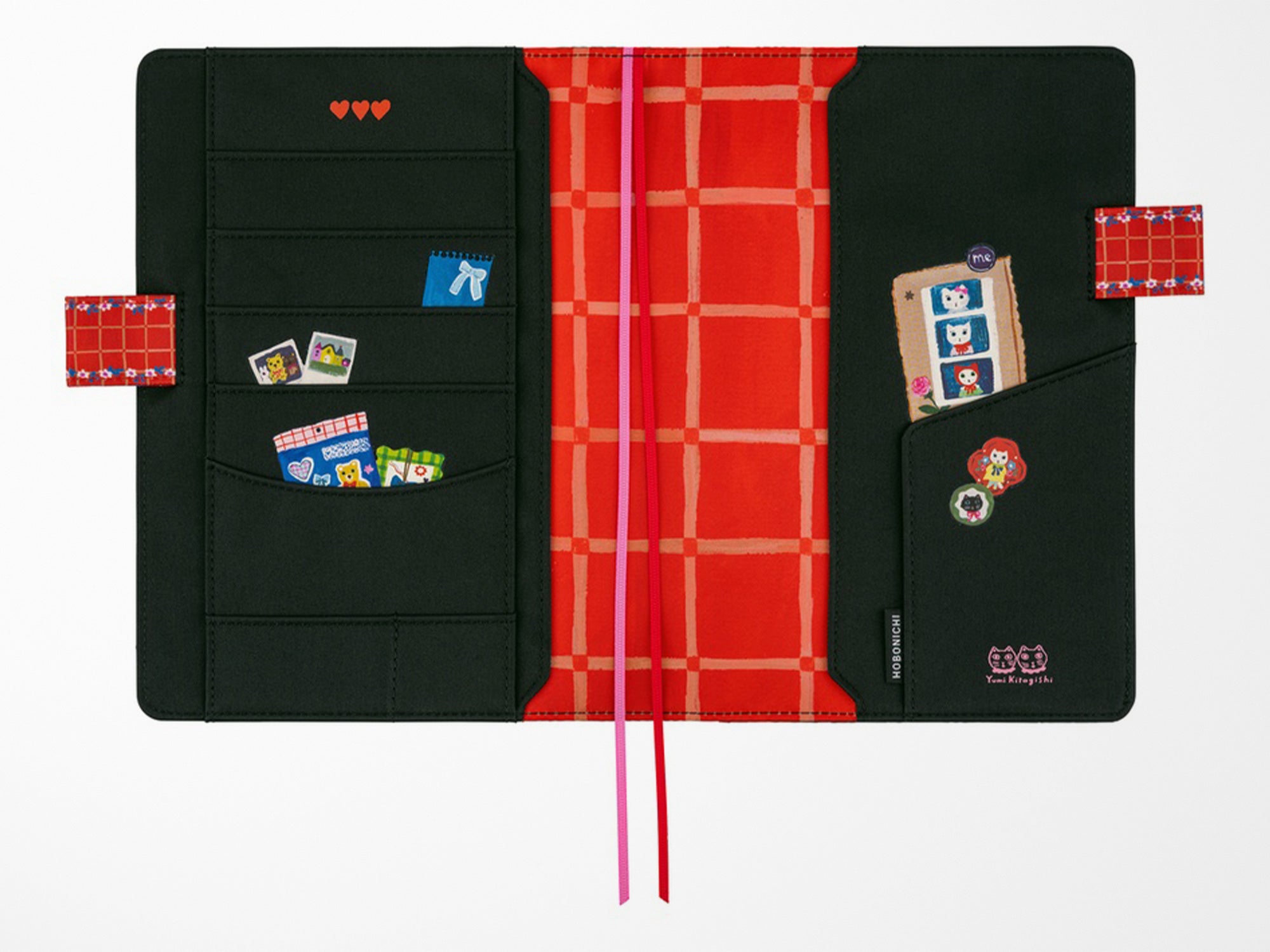 Hobonichi Techo A5 Cousin Cover + Book - Yumi Kitagishi: White Cat's Daily Life