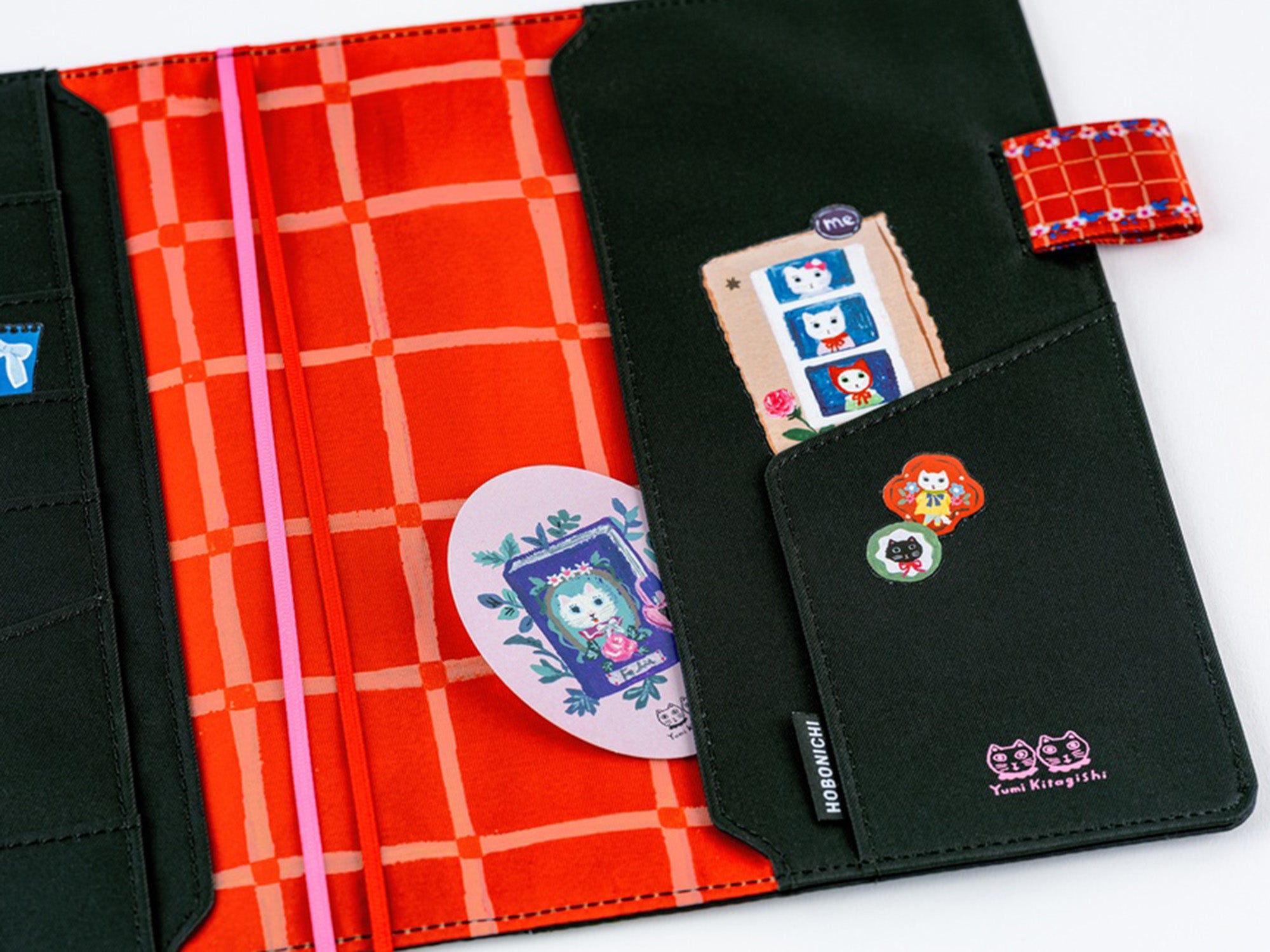Hobonichi Techo A5 Cousin Cover + Book - Yumi Kitagishi: White Cat's Daily Life