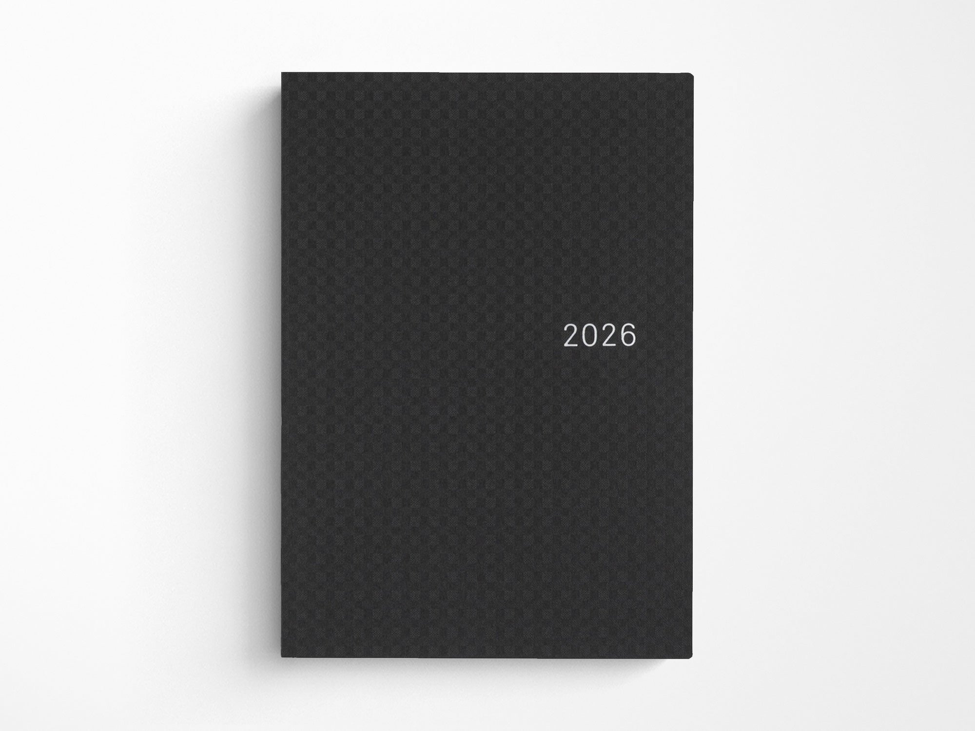 Hobonichi Techo A5 Hon 2026 - Paper Series: Black Gingham