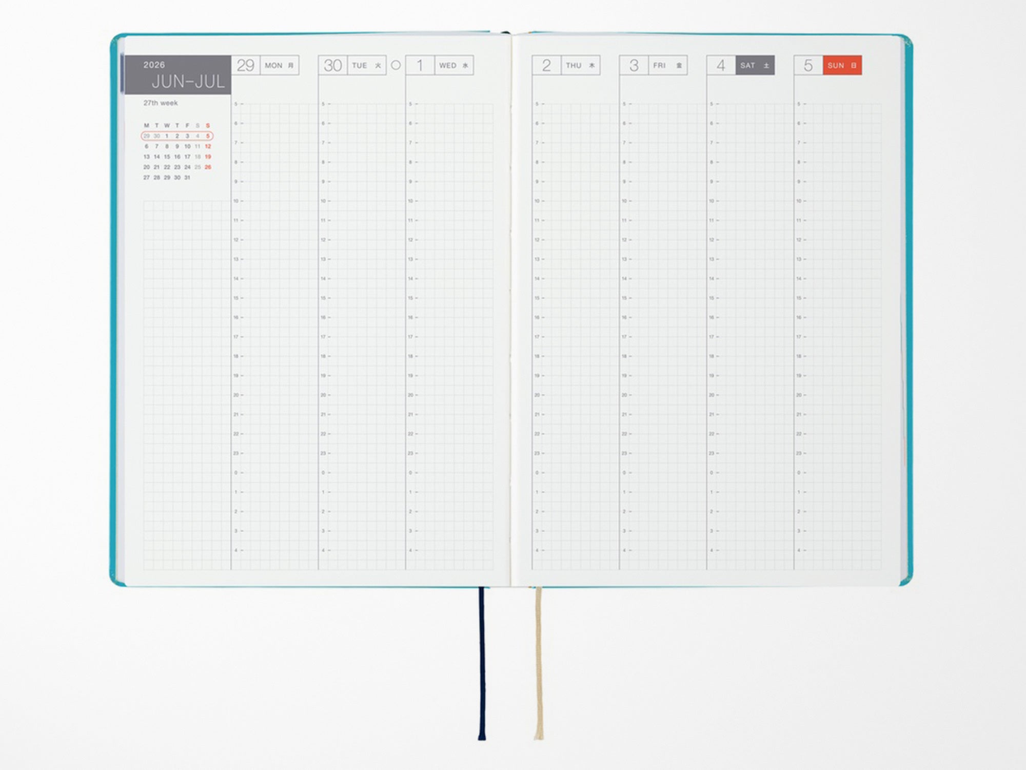 Hobonichi Techo A5 Hon 2026 - Virginia Lee Burton: The Little House