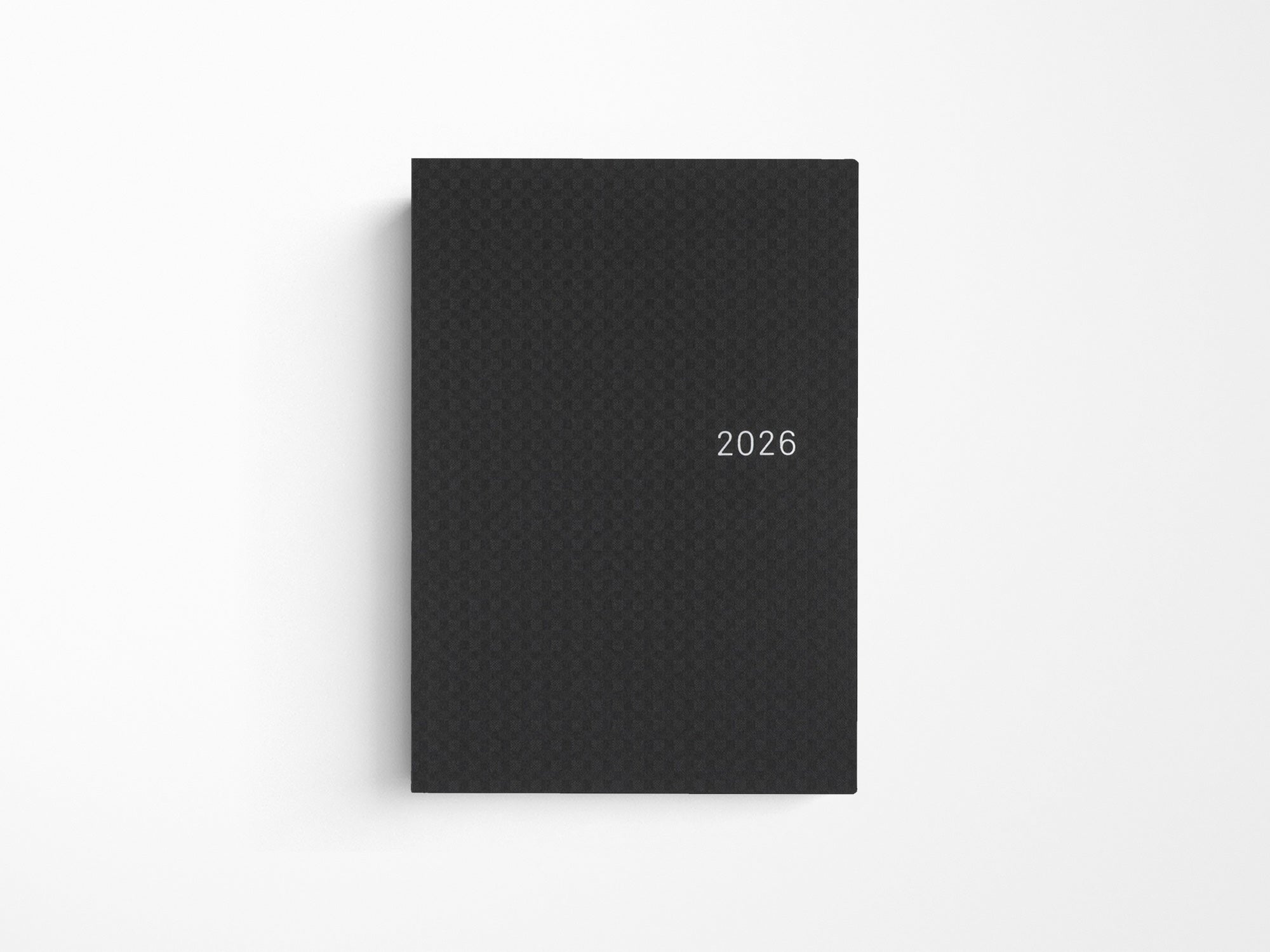 Hobonichi Techo A6 Hon 2026 - Paper Series: Black Gingham