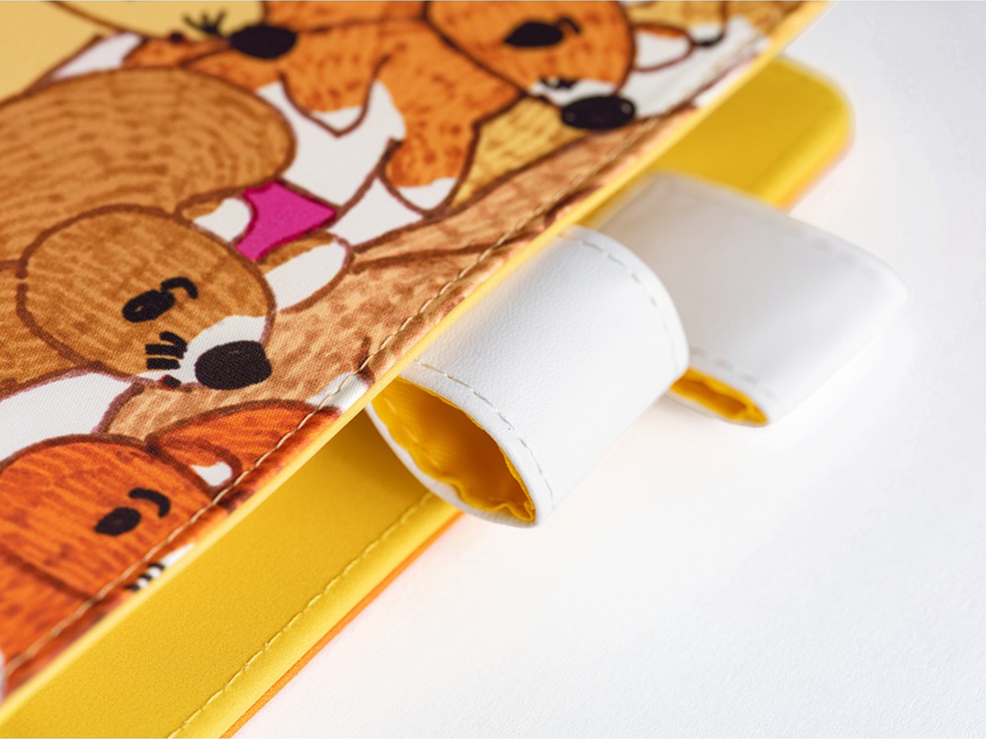 Hobonichi Techo A6 Original Cover + Book - 100%ORANGE Squirrel Squadron