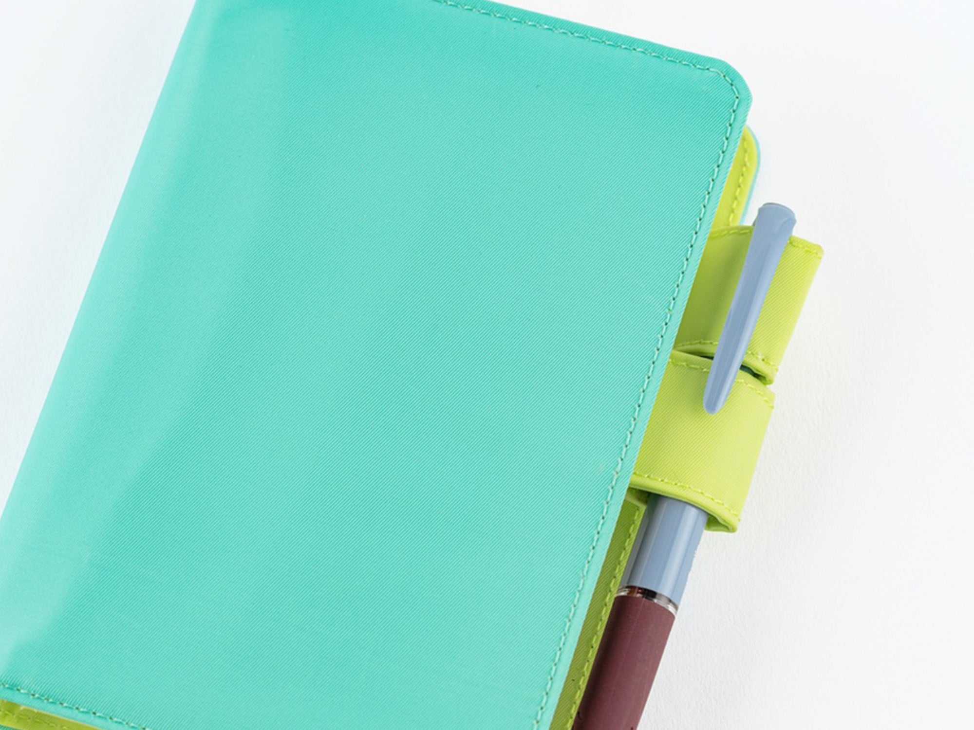 Hobonichi Techo A6 Original Cover + Book - Aqua Lime