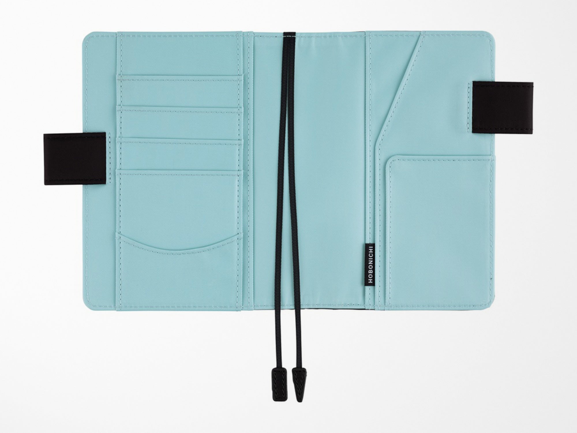 Hobonichi Techo A6 Original Cover + Book - Black x Clear Blue