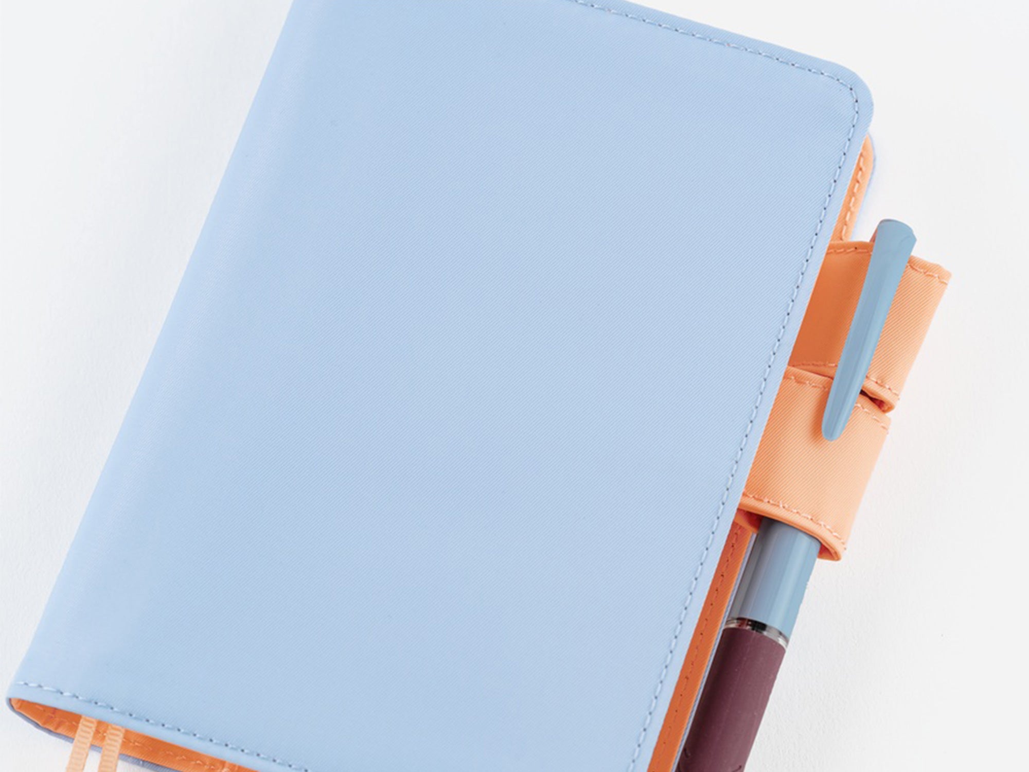 Hobonichi Techo A6 Original Cover + Book - Powder Blue Shell