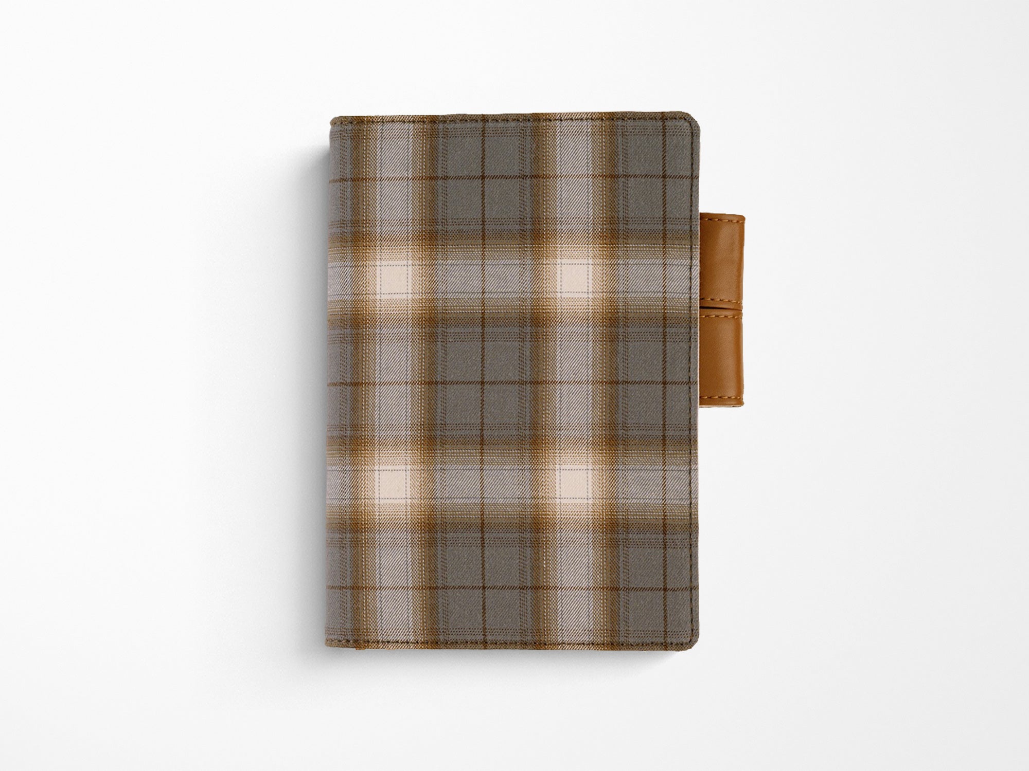 Hobonichi Techo A6 Original Cover + Book - Shirt Fabric Foggy Plaid