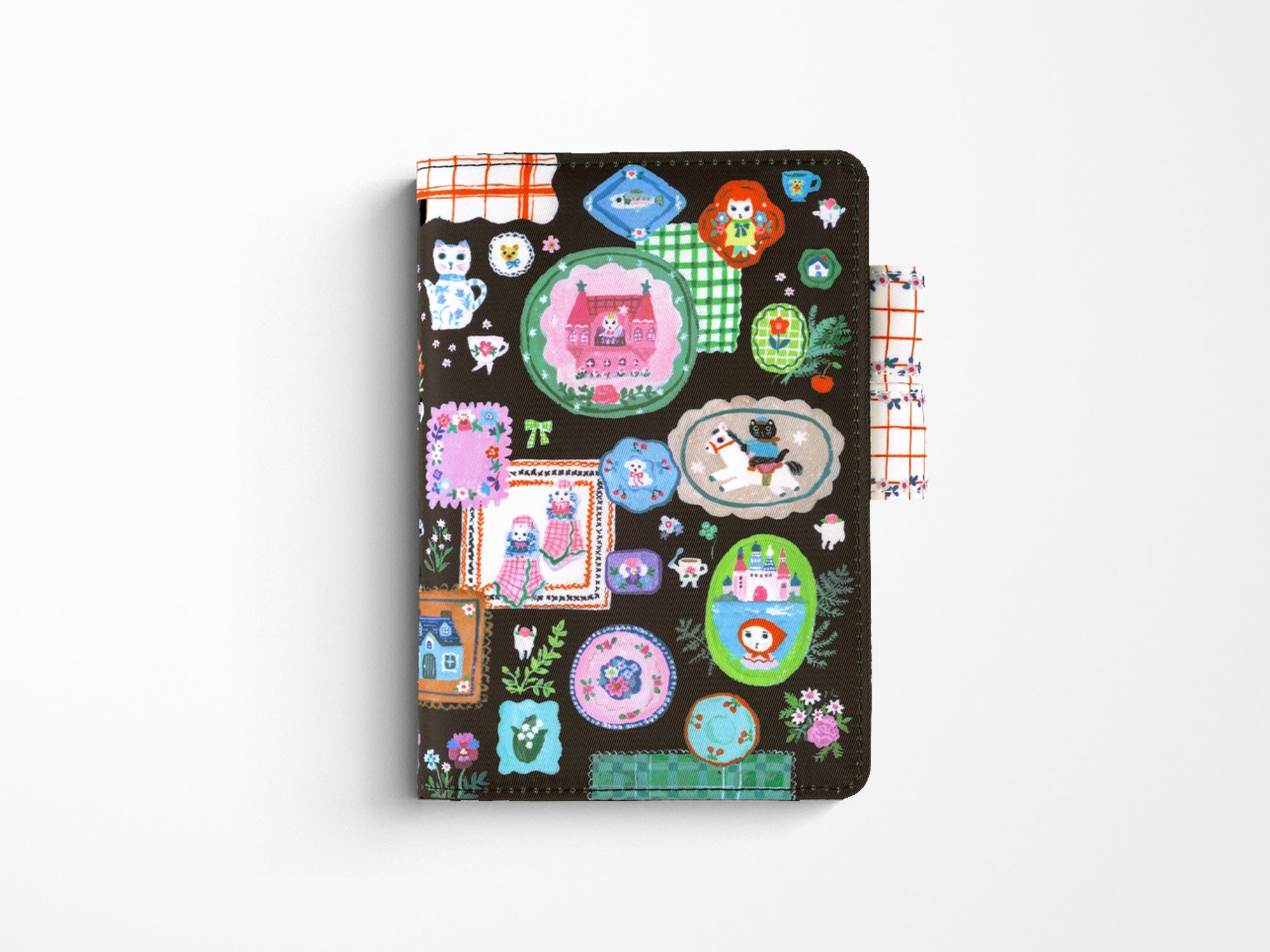 Hobonichi Techo A6 Original Cover + Book - Yumi Kitagishi White Cat's Table Decorations