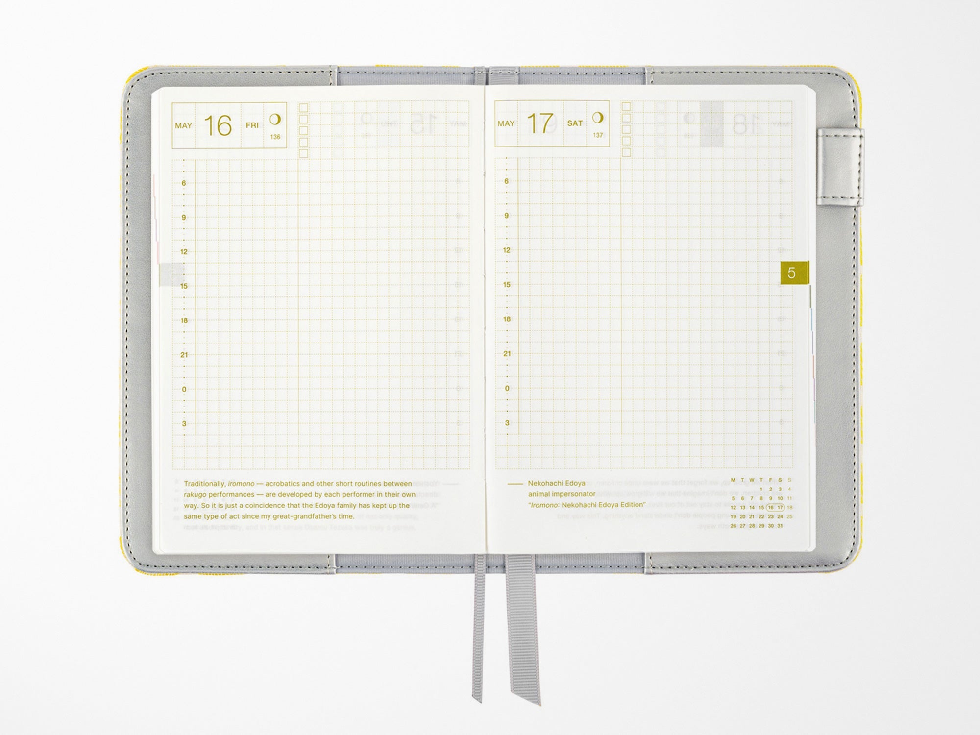 Hobonichi Techo A6 Original Cover - Fish Scale Crest