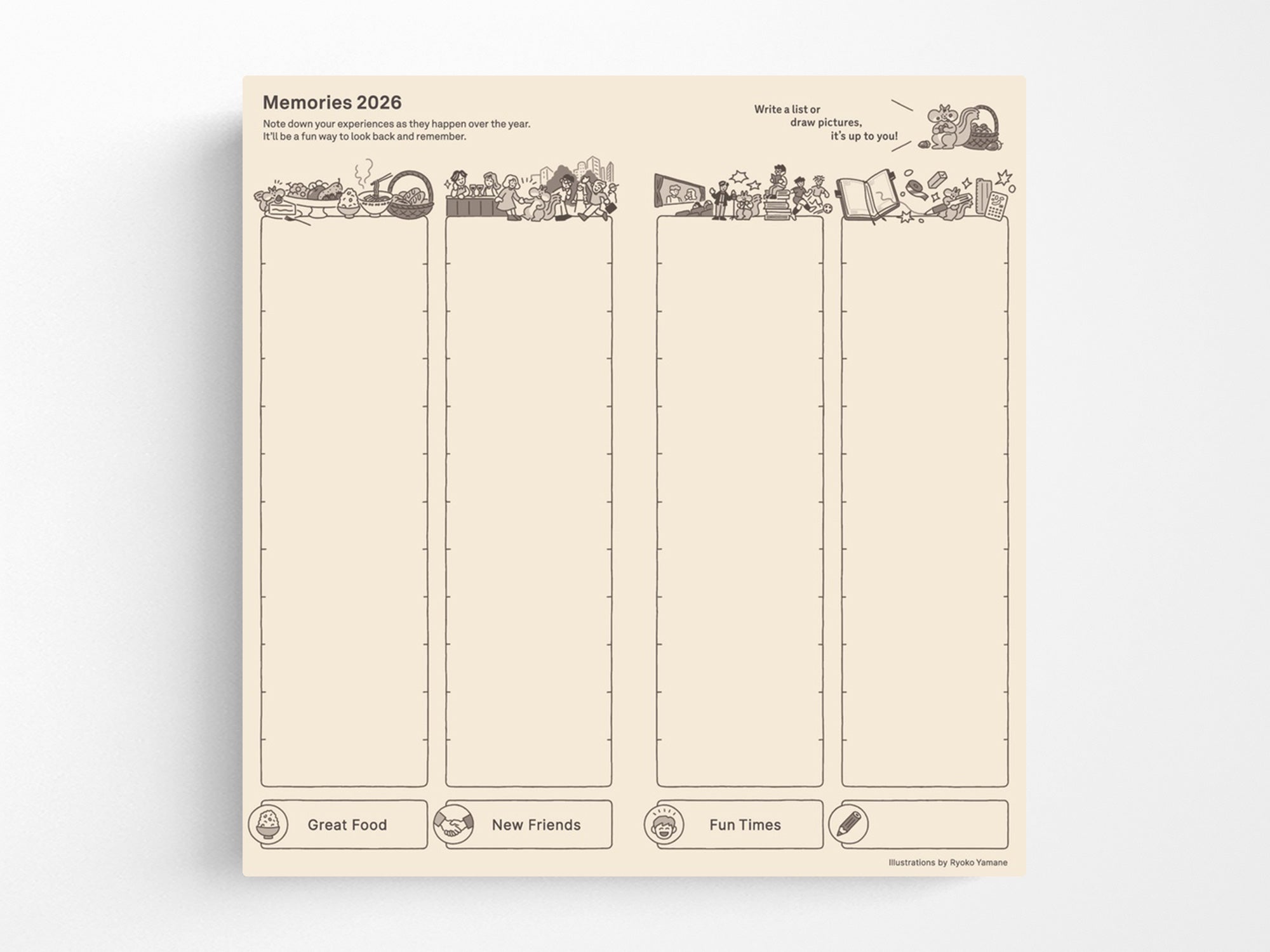 Hobonichi Techo Weeks 2026 - MOTHER: The Secret of MOTHER 2