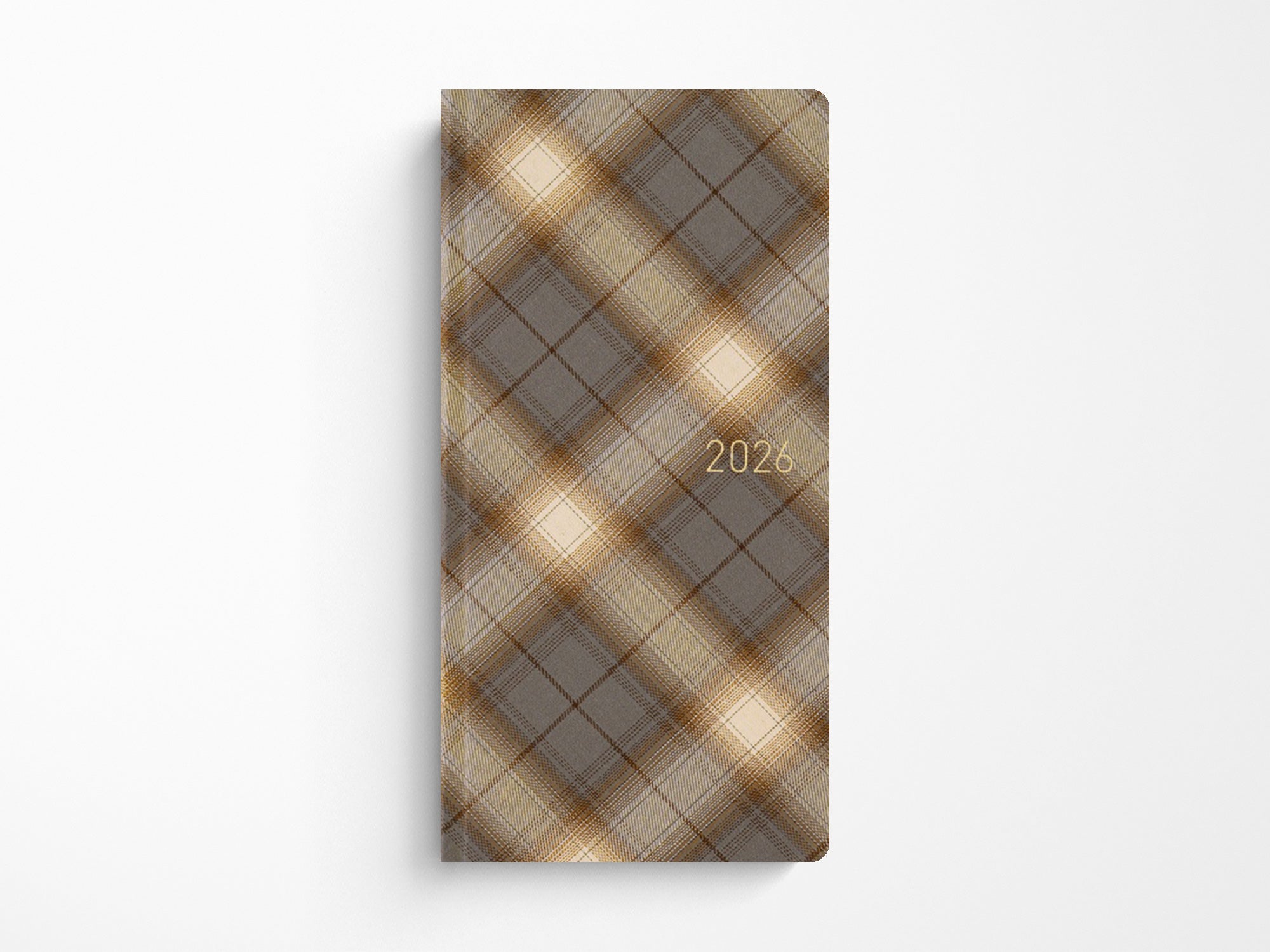 Hobonichi Techo Weeks 2026 - Shirt Fabric: Foggy Plaid