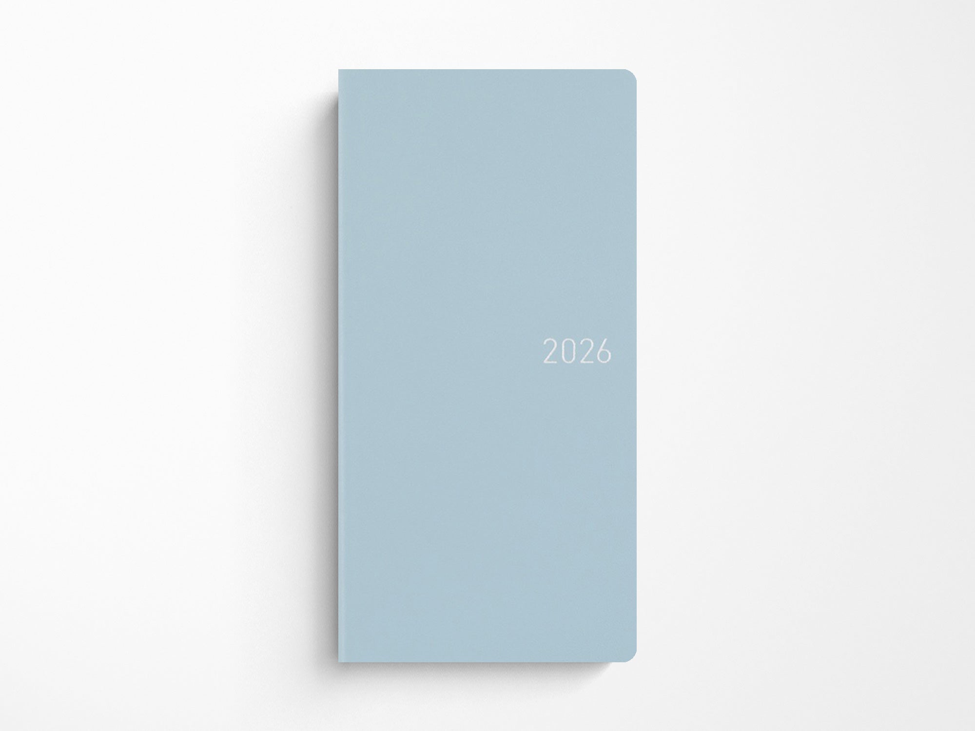 Hobonichi Techo Weeks 2026 - Snow Blue Leather