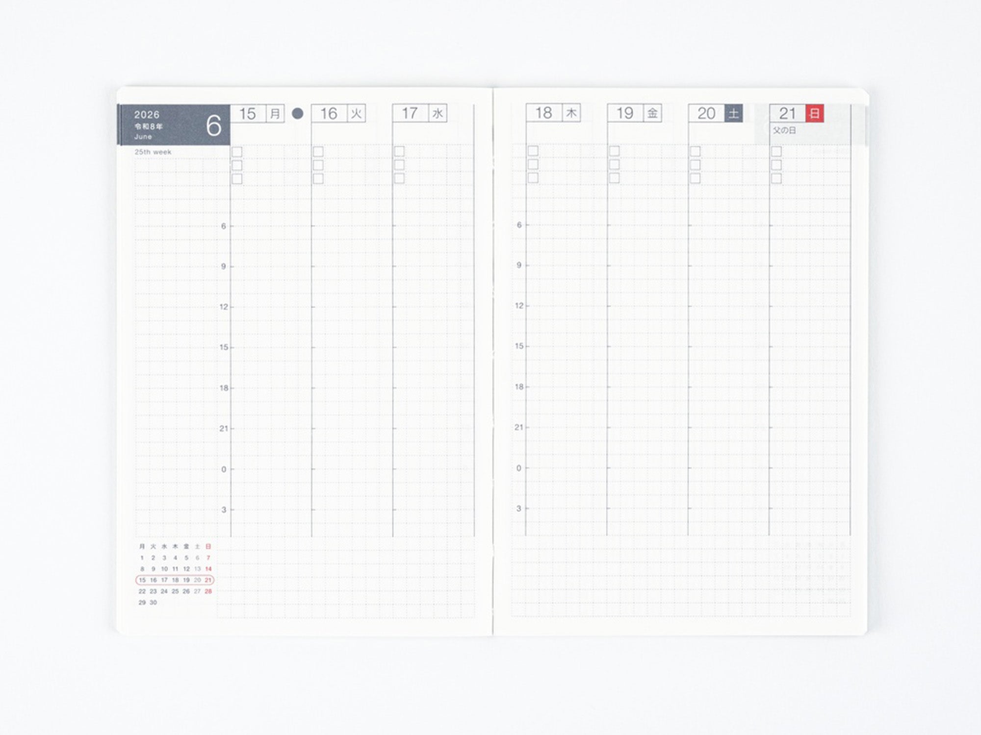 Hobonichi Weekly Calendar 2026