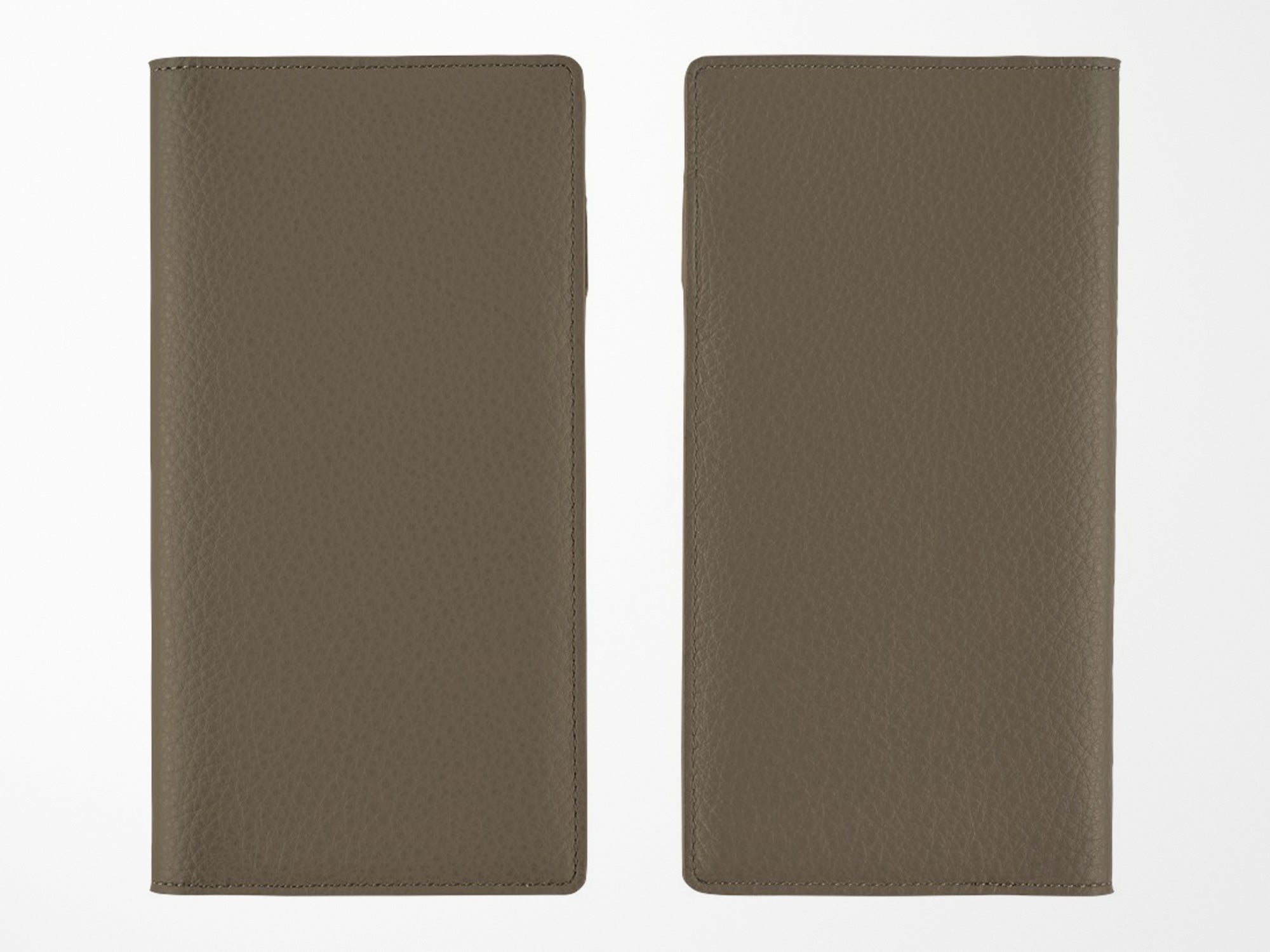 Hobonichi Weeks Cover - Taut Leather Gray & Light Blue