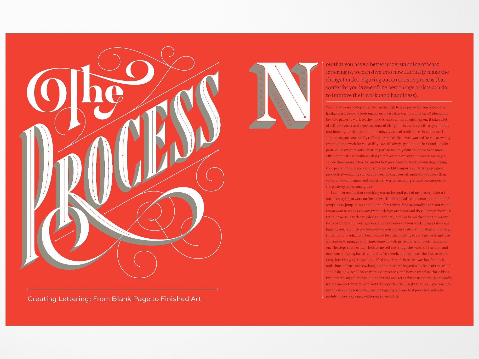 In Progress: See Inside a Renowned Lettering Artist's Creative Process