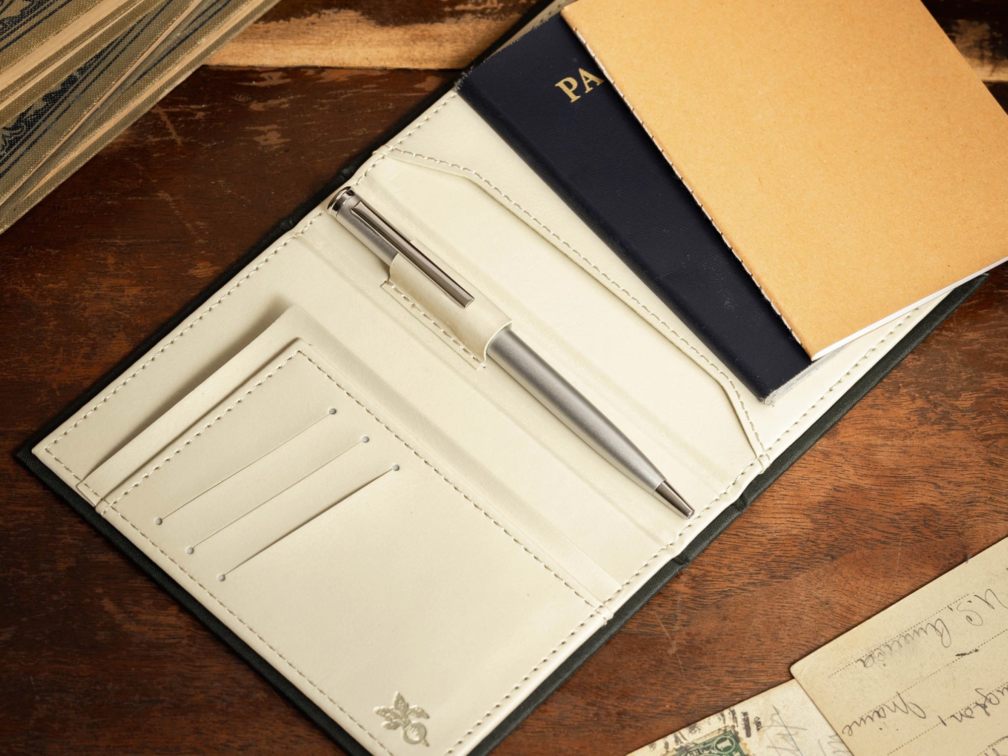 Jane Eyre (Forest Green) Passport / Notebook Wallet
