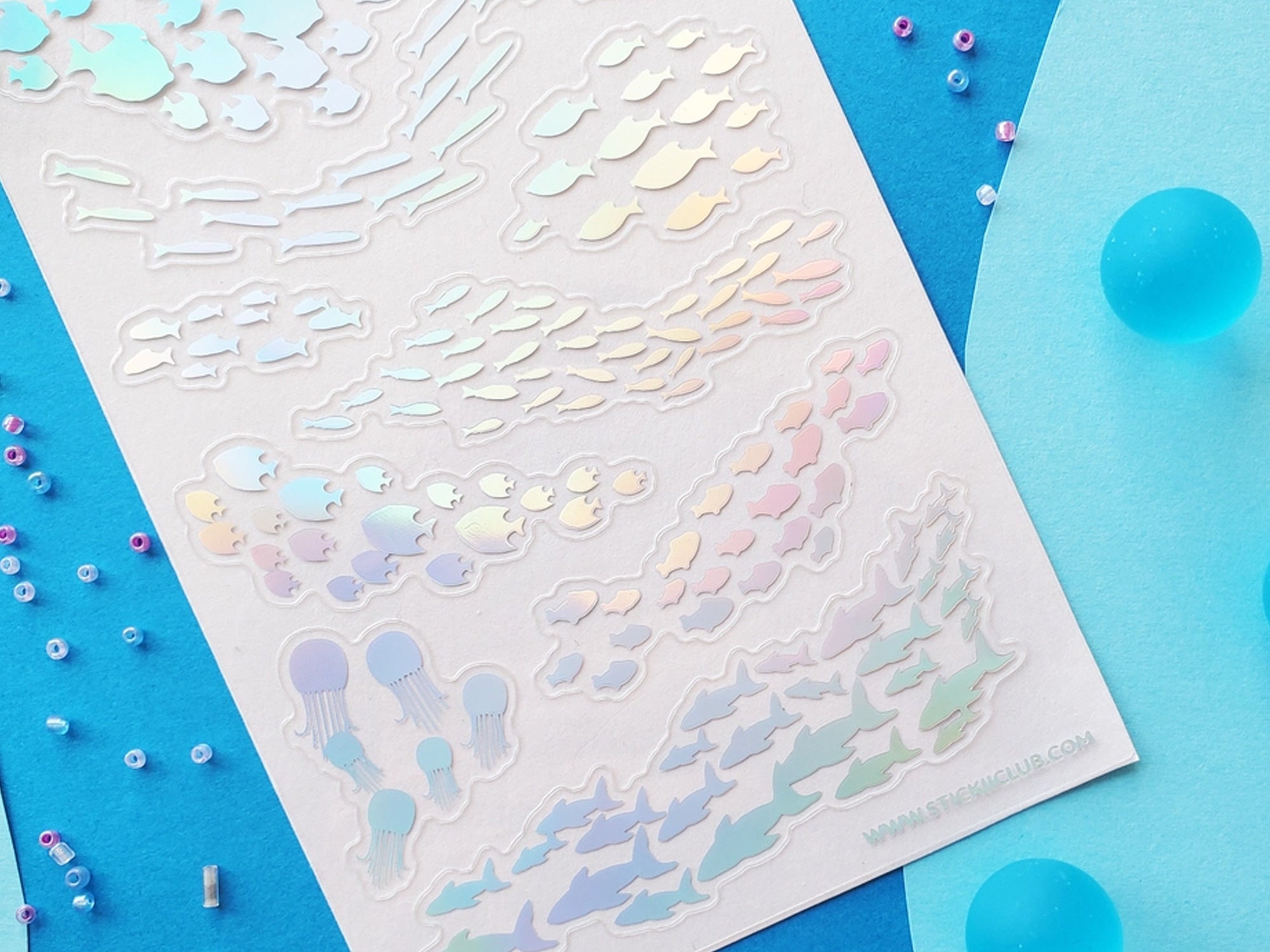 Keep Swimming Sticker Sheet