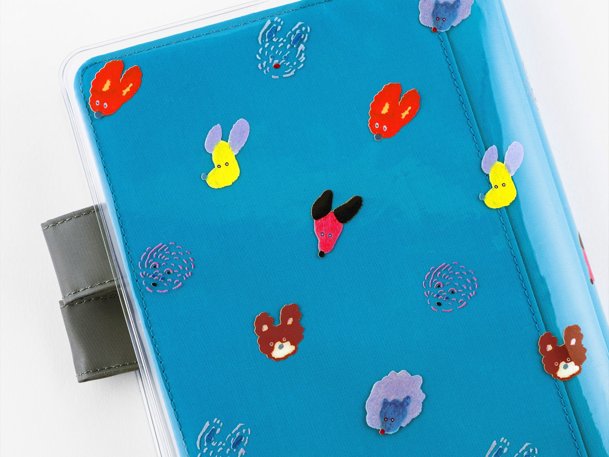 Keiko Shibata: Cover on Cover for A5 Size - Dog Ears Fluttering in the Wind