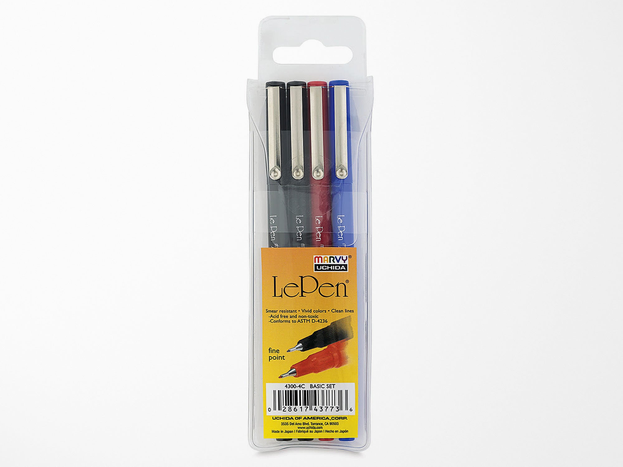 Le Pen - Set of 4 Pens